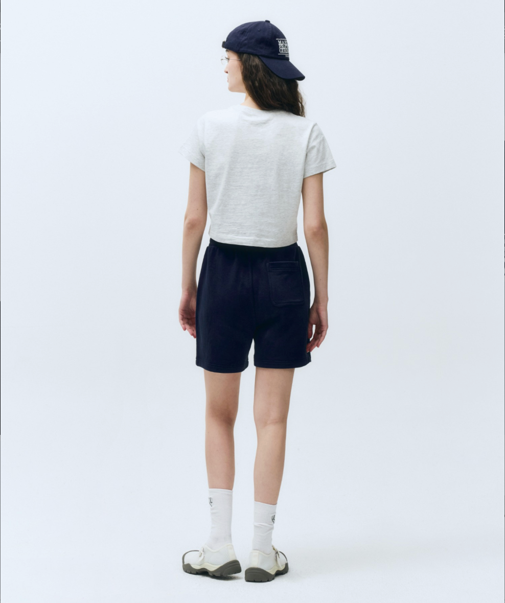 W CLASSIC LOGO CROP TEE