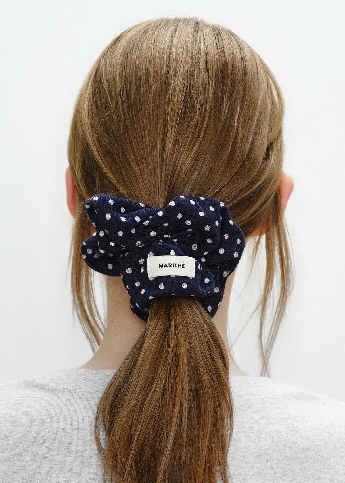 W BASIC COTTON SCRUNCHIE