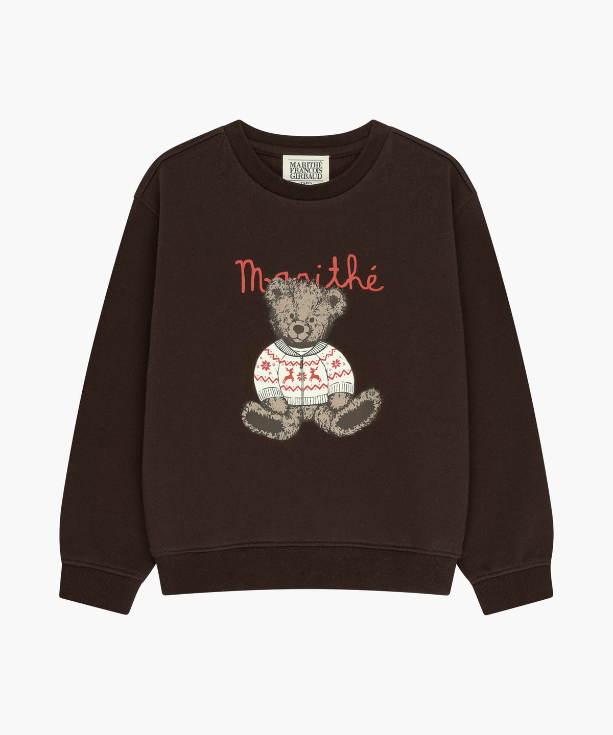 KIDS NORDIC BEAR SWEATSHIRT(BRUSHED)