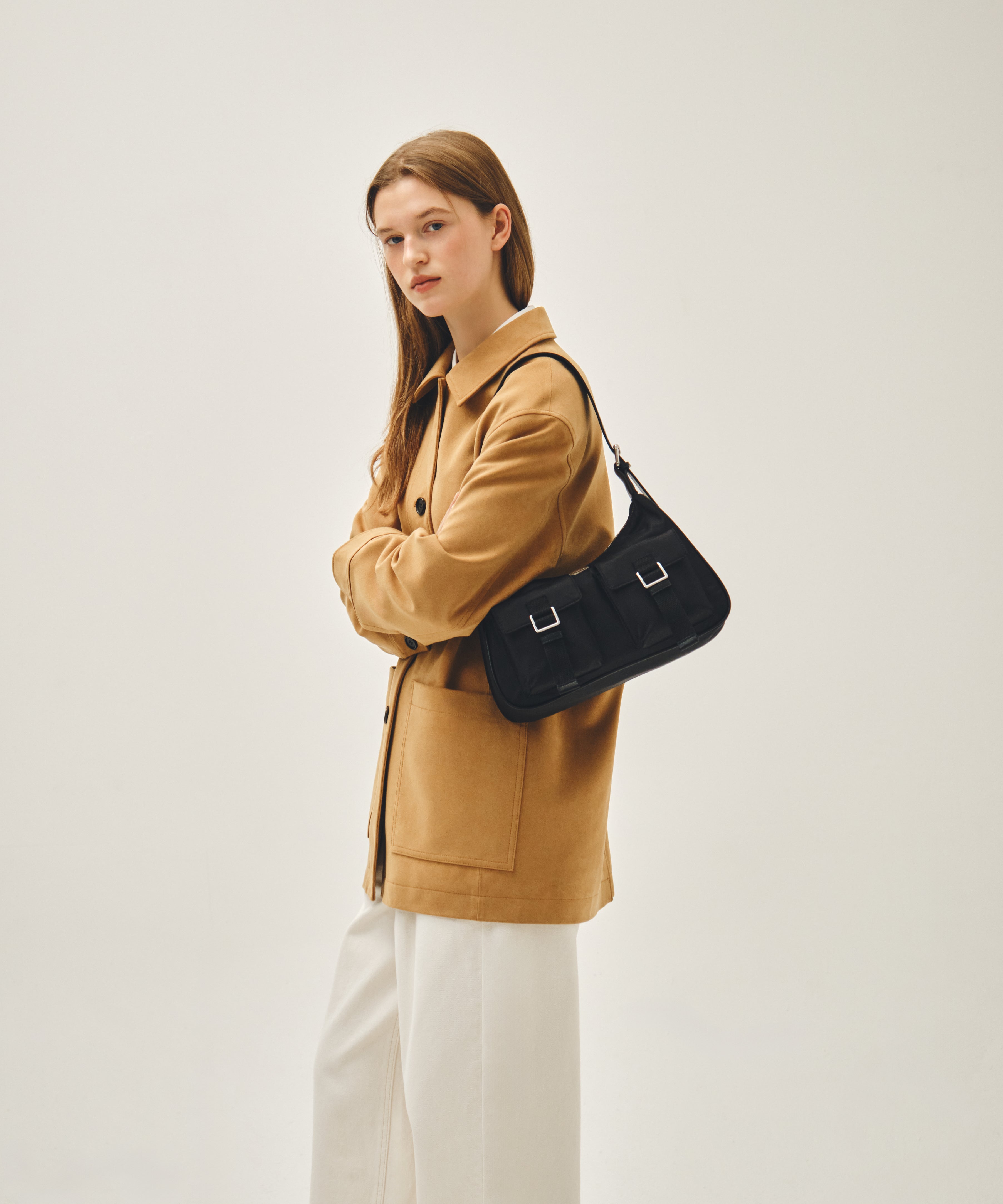 REGULAR LOGO 2WAY HOBO BAG