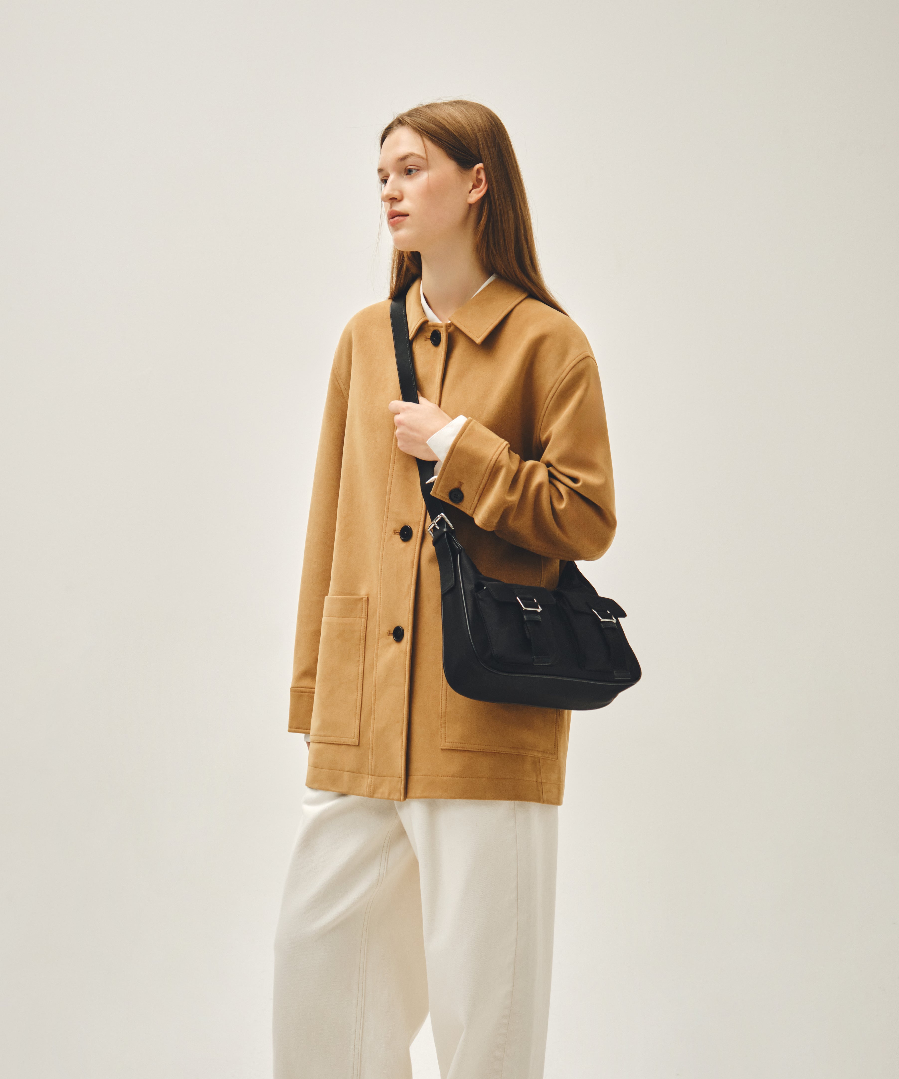 REGULAR LOGO 2WAY HOBO BAG