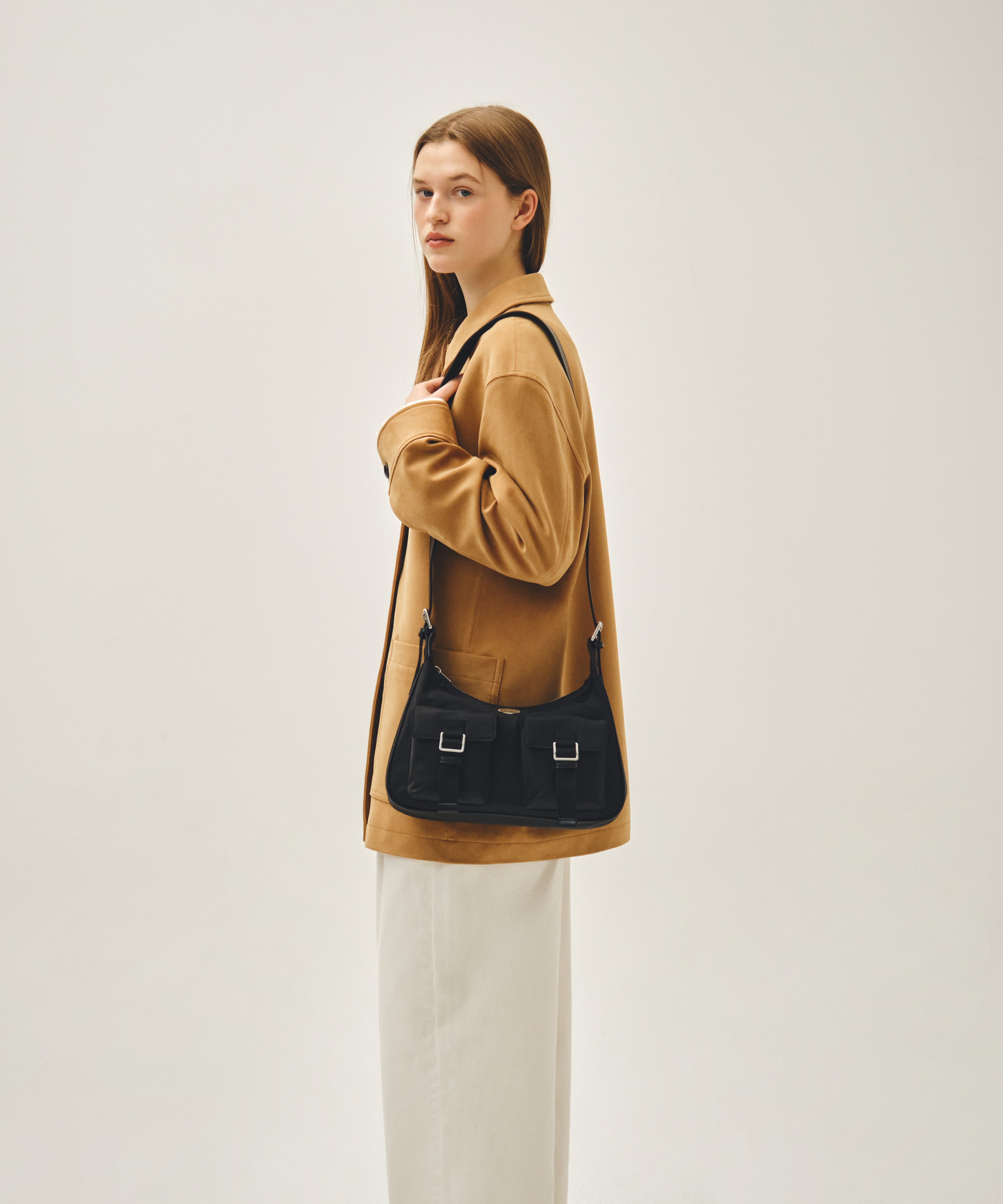 REGULAR LOGO 2WAY HOBO BAG