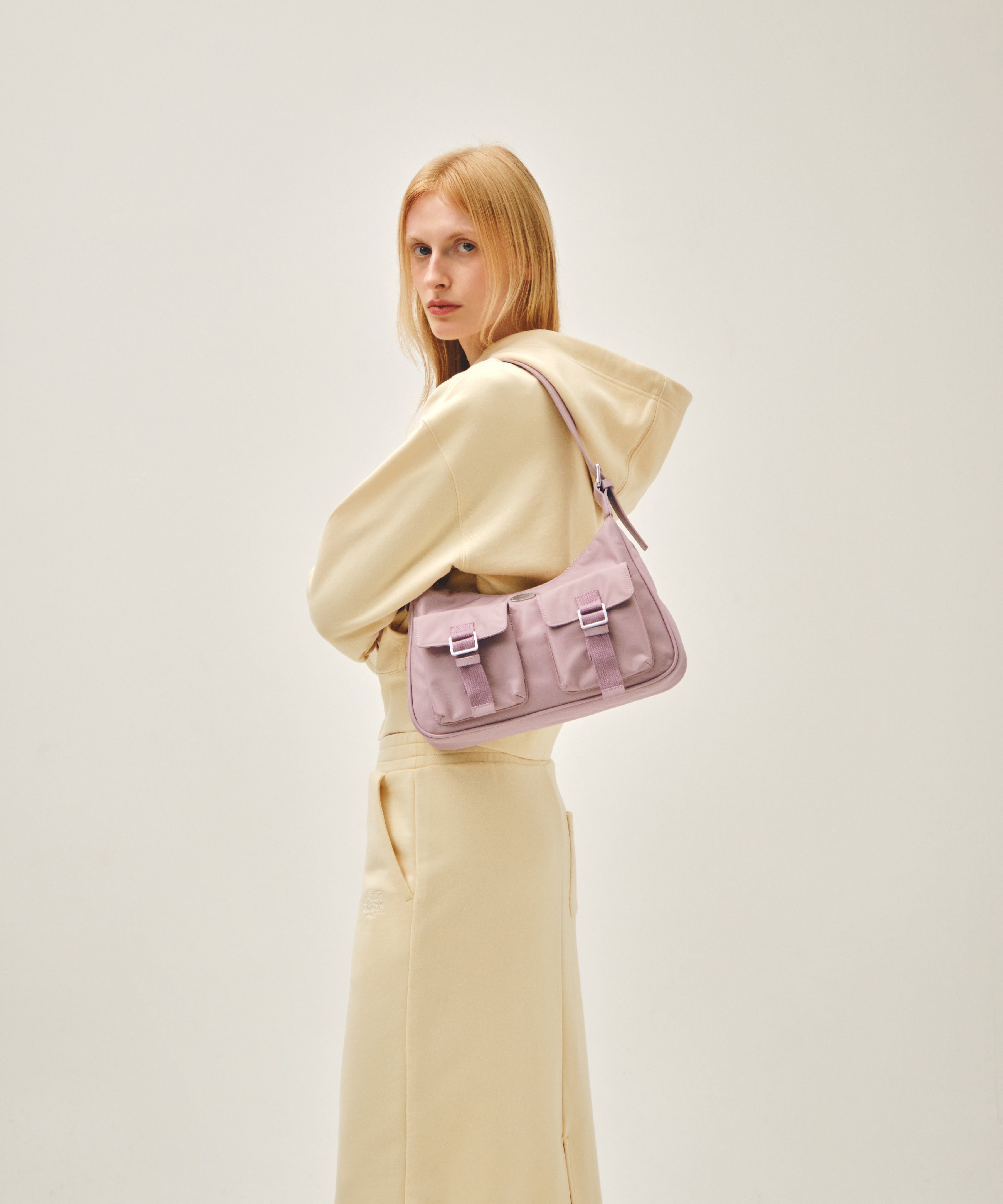 REGULAR LOGO 2WAY HOBO BAG
