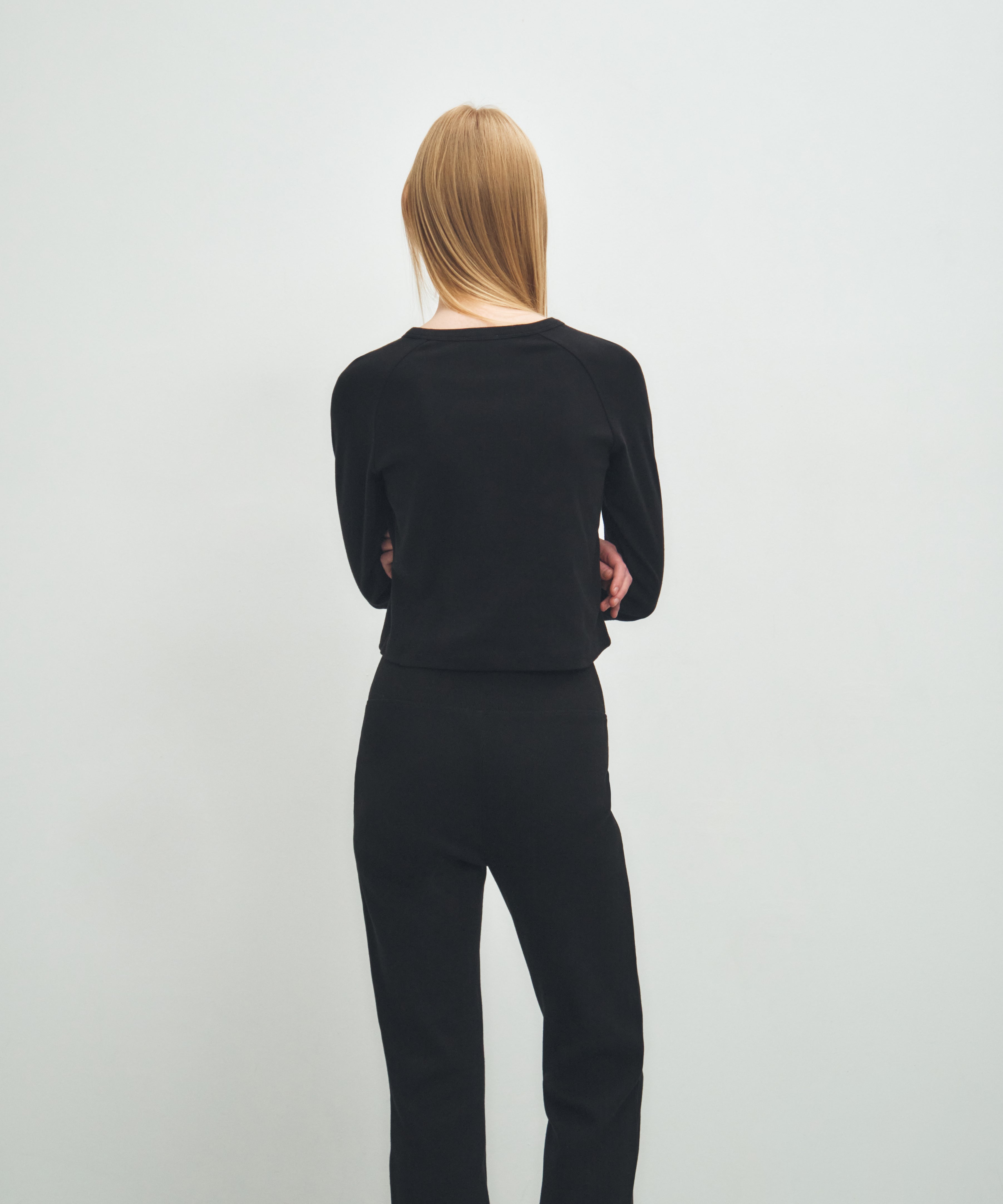 W BASIC CROP LONG SLEEVE