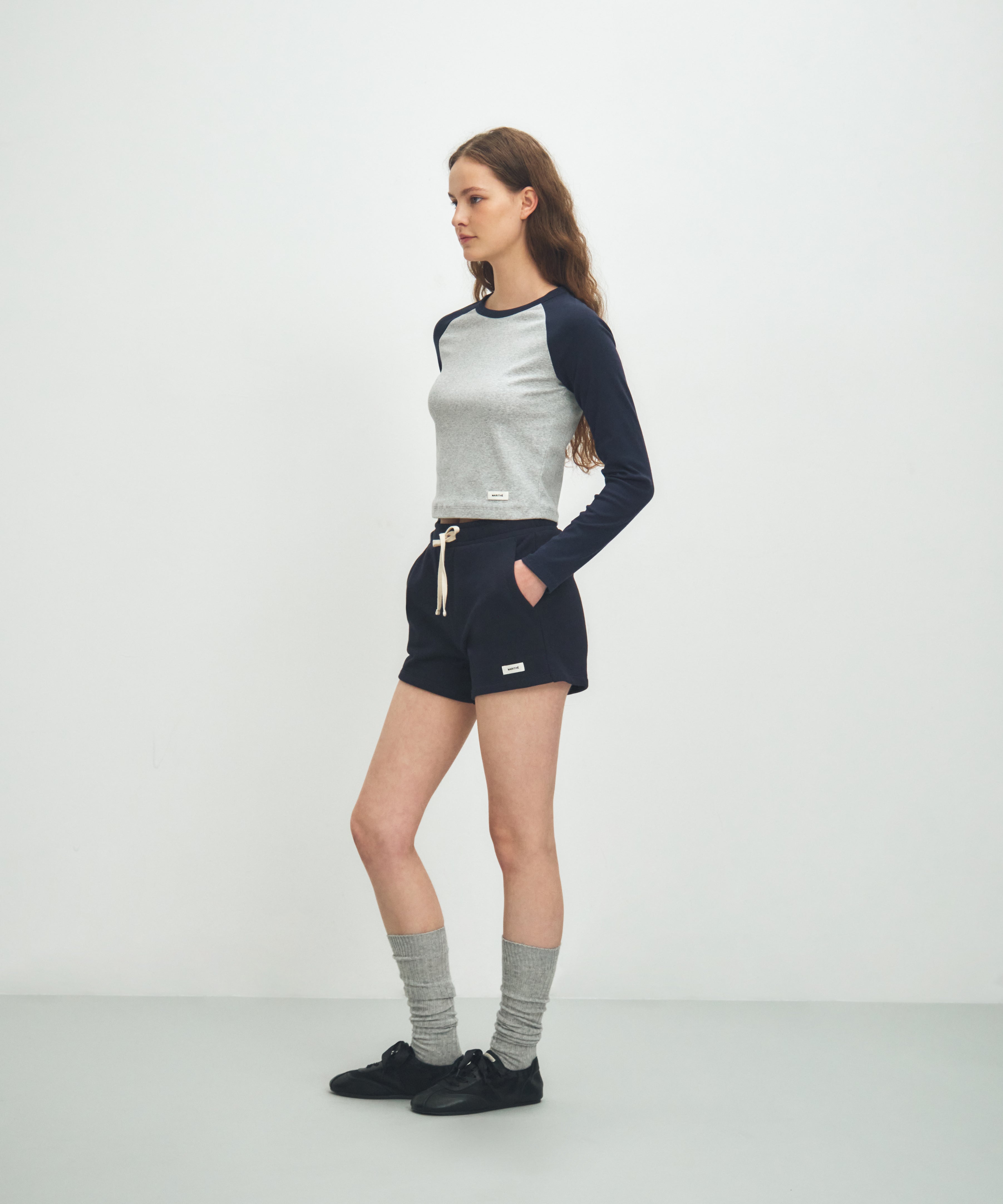 W BASIC CROP LONG SLEEVE
