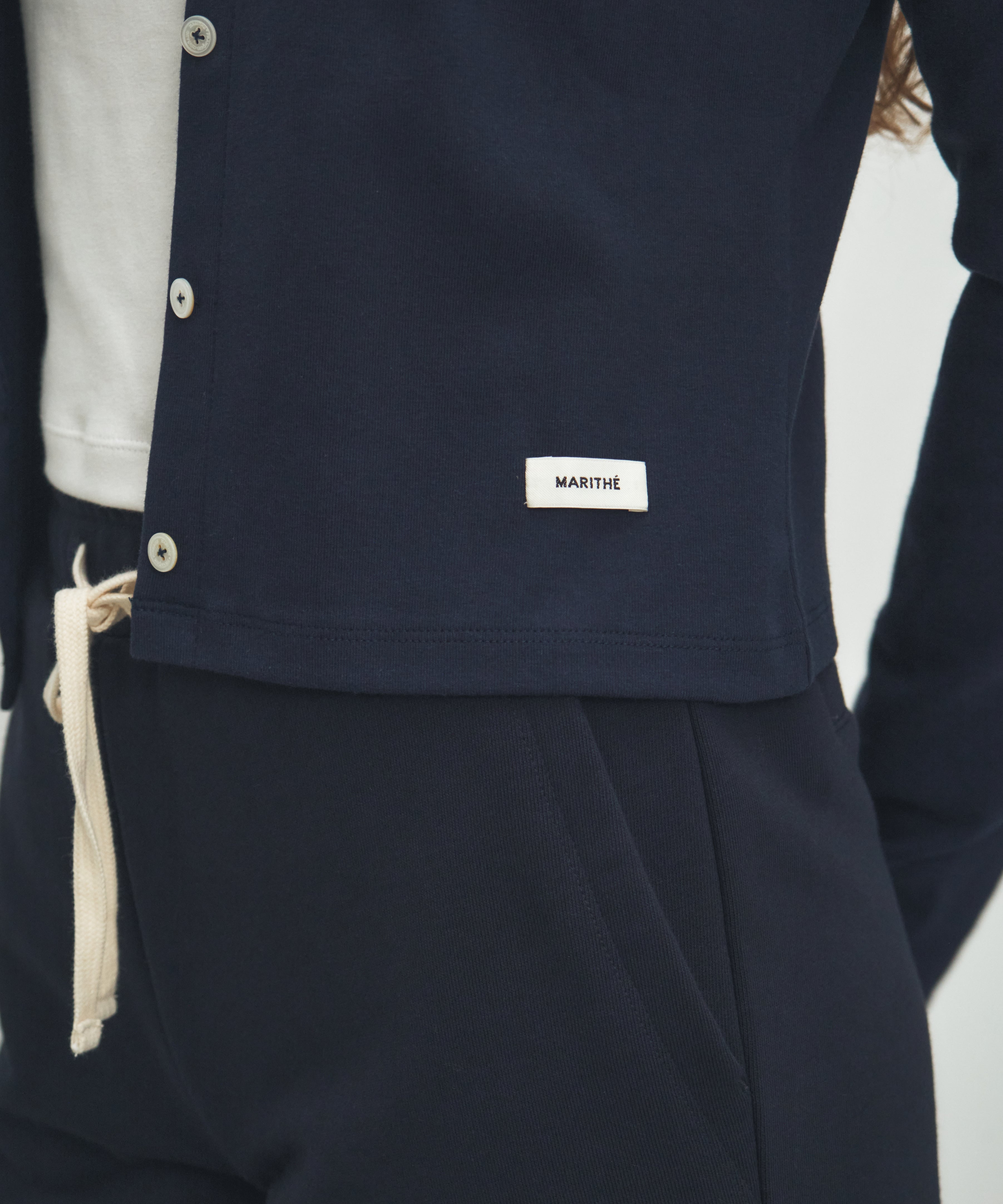 W BASIC COTTON CARDIGAN