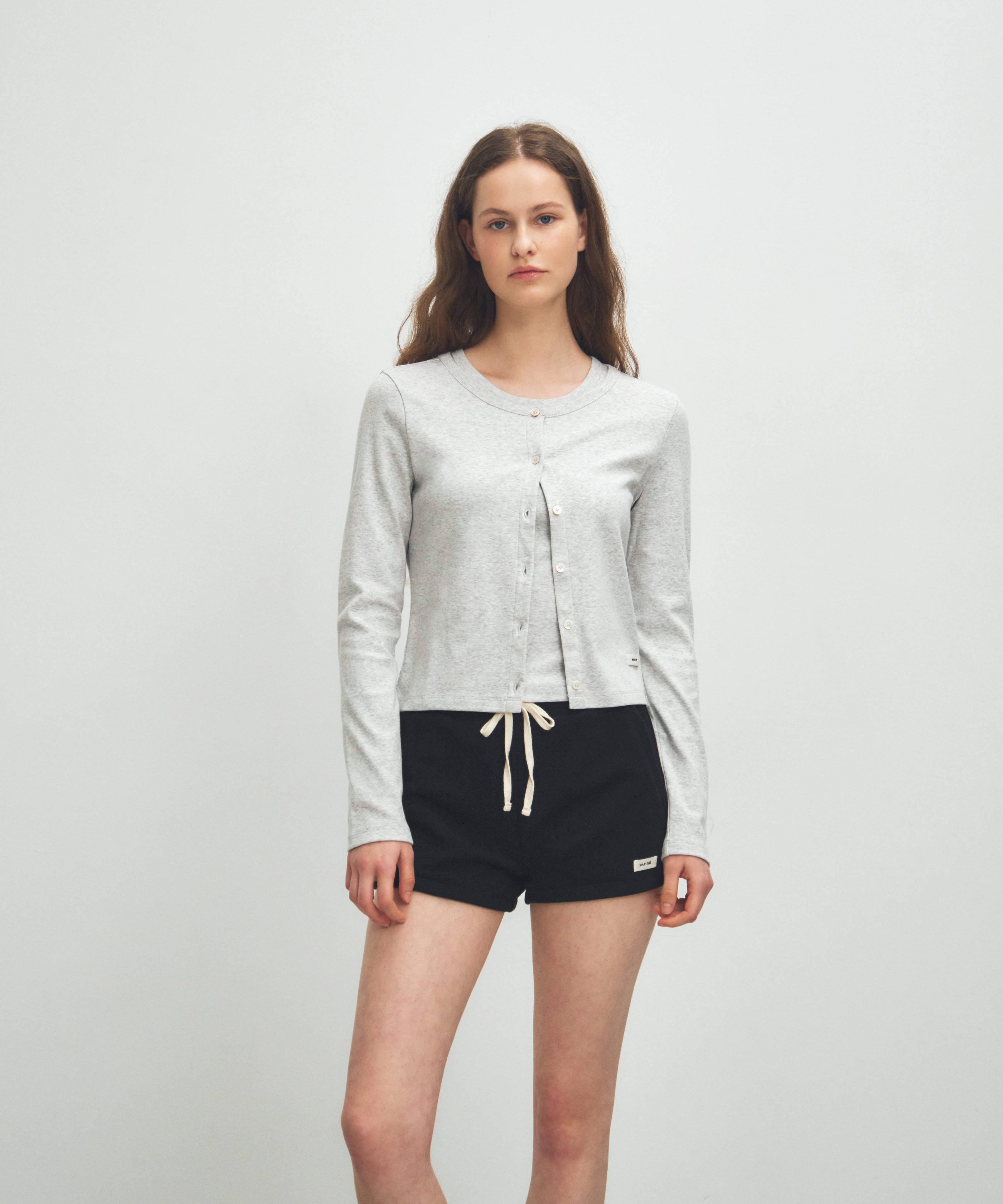 W BASIC COTTON CARDIGAN