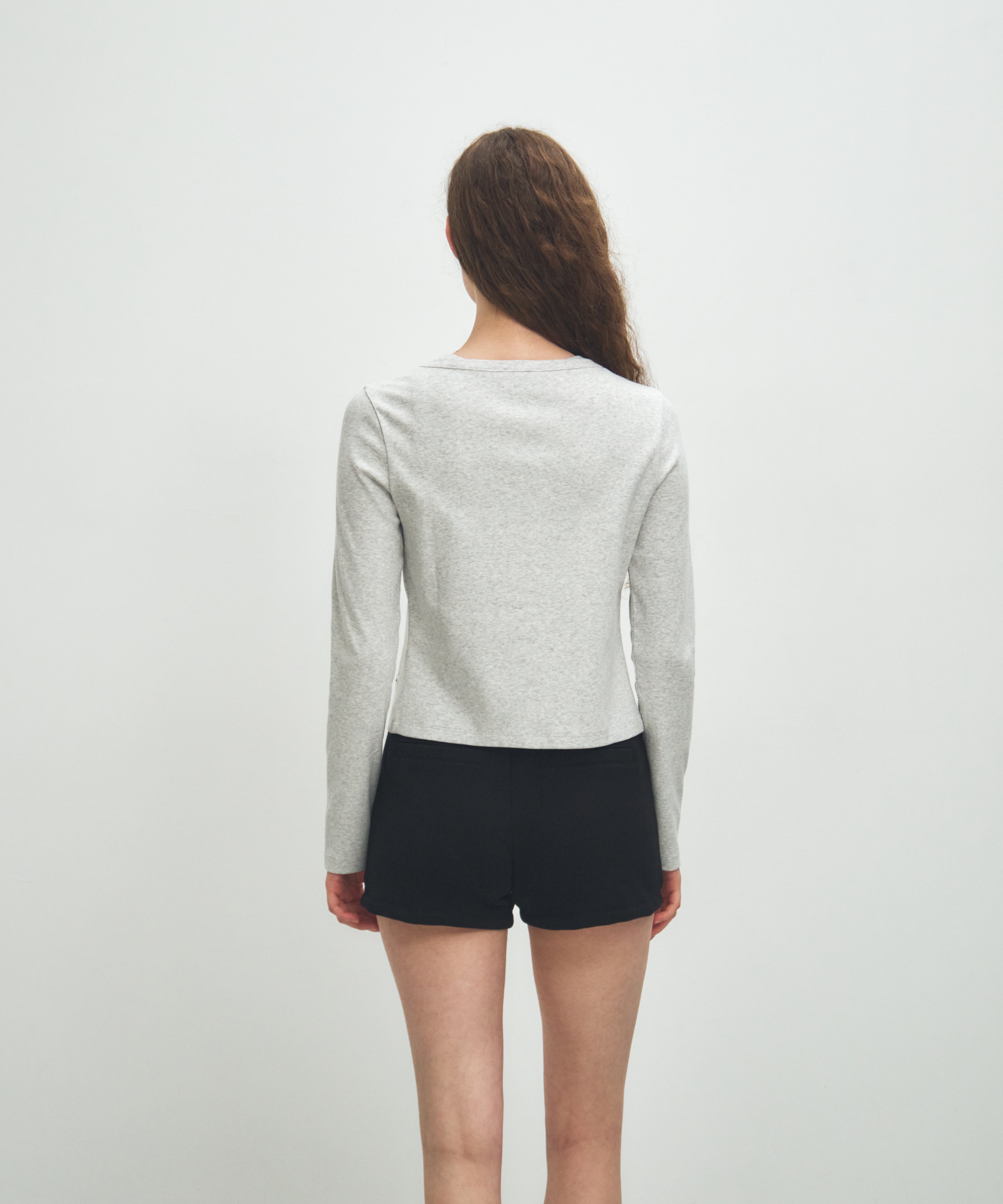 W BASIC COTTON CARDIGAN
