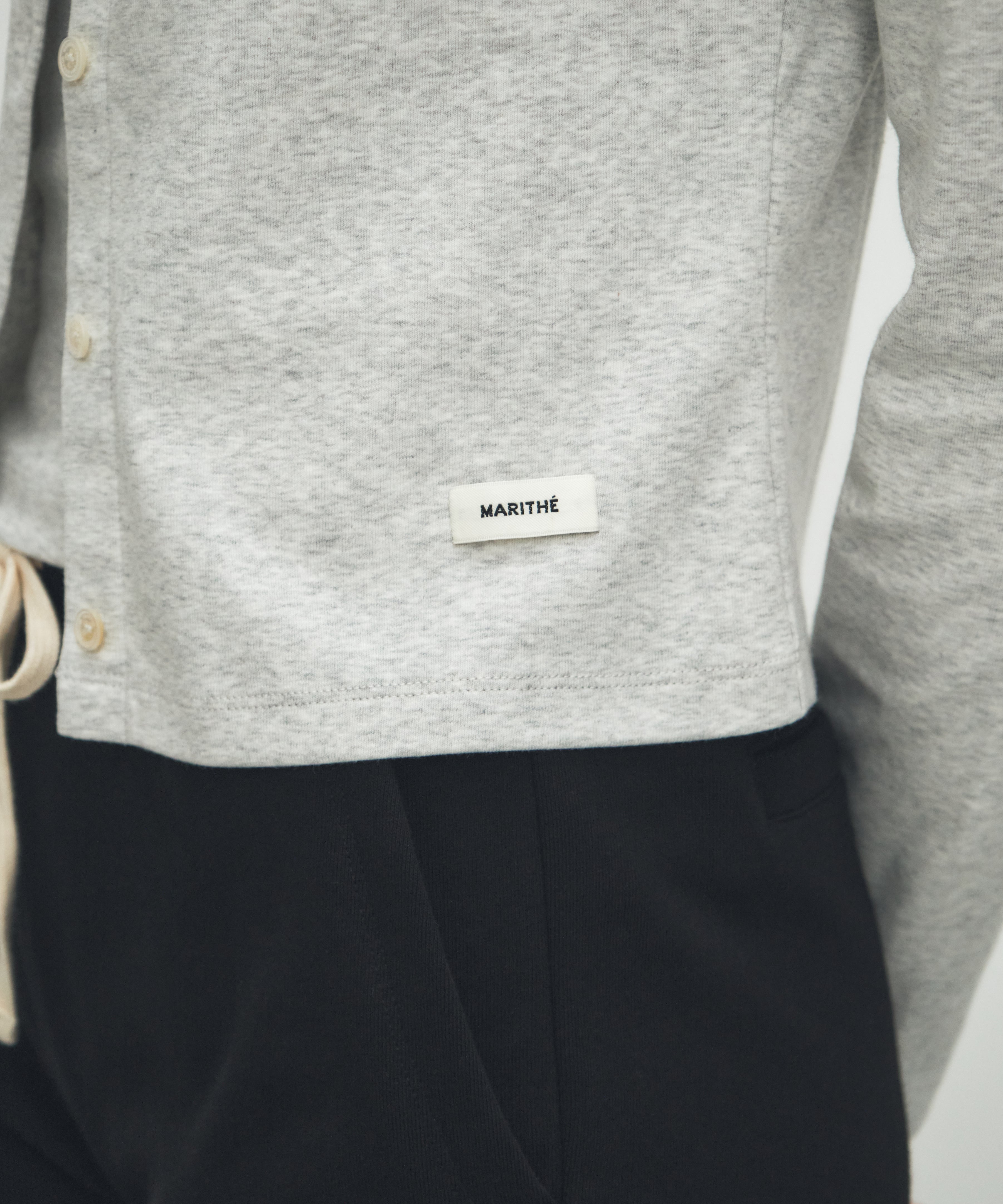 W BASIC COTTON CARDIGAN