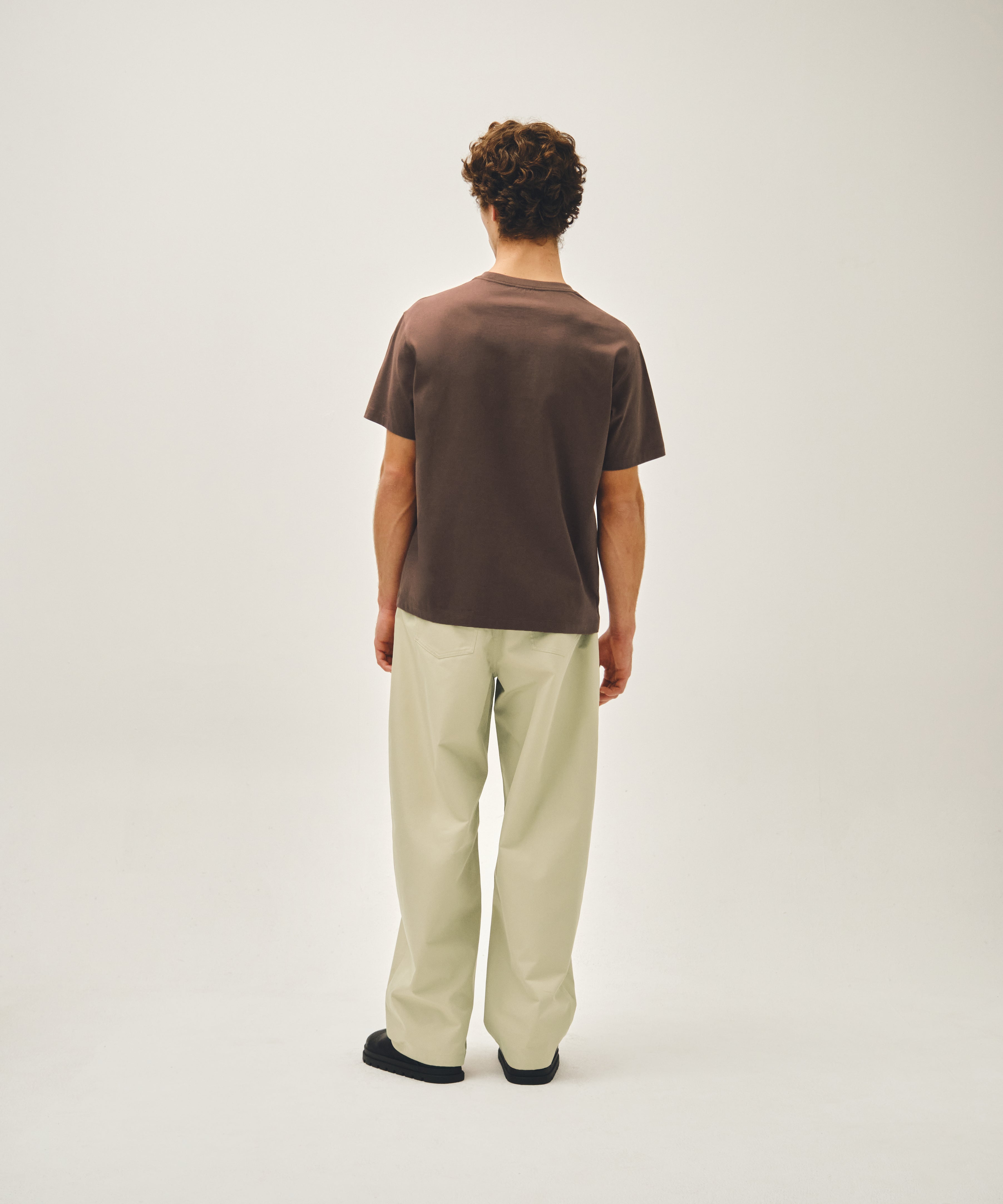 M CURVED CHINO PANTS