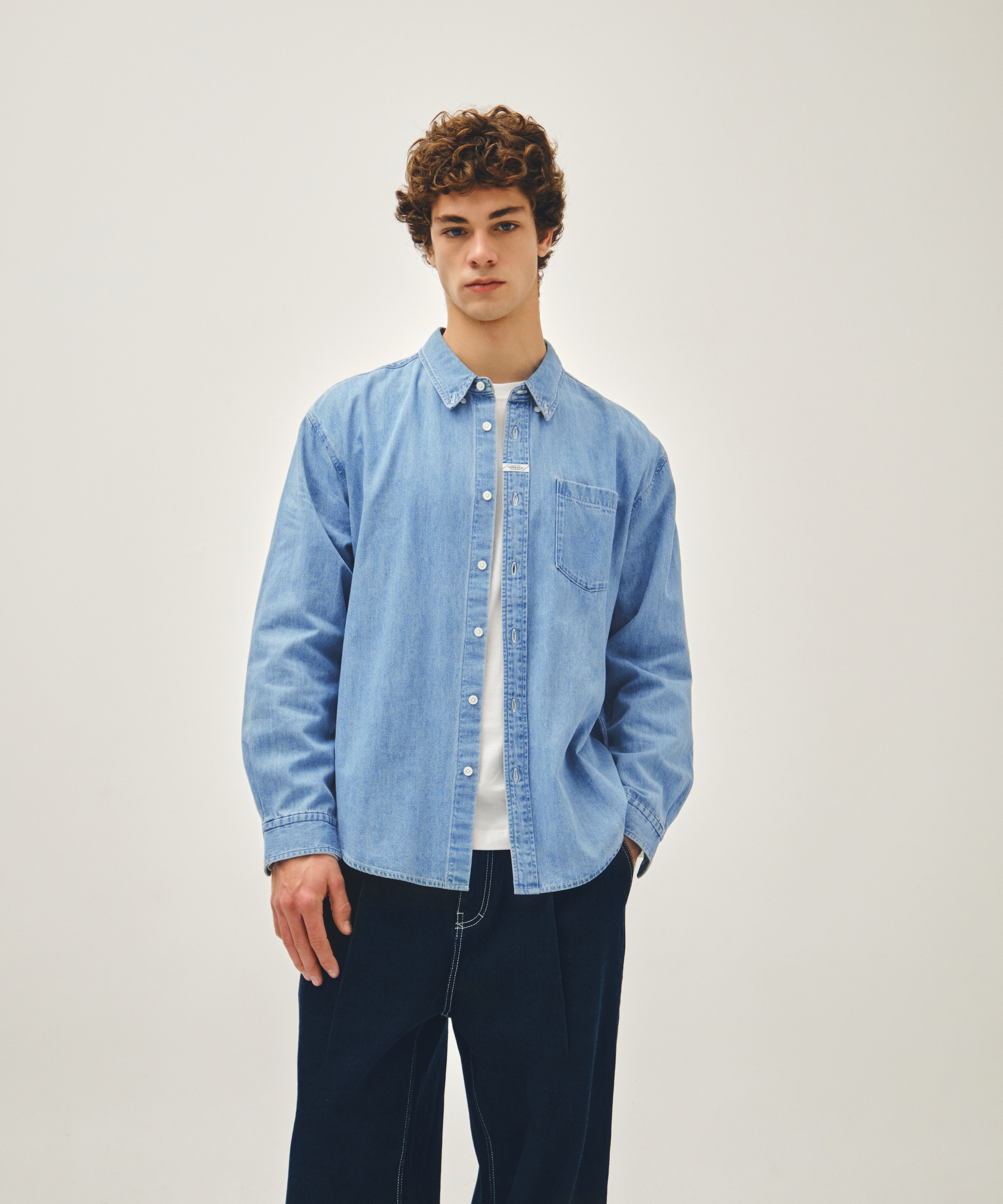 UNI BASIC DENIM SHIRT
