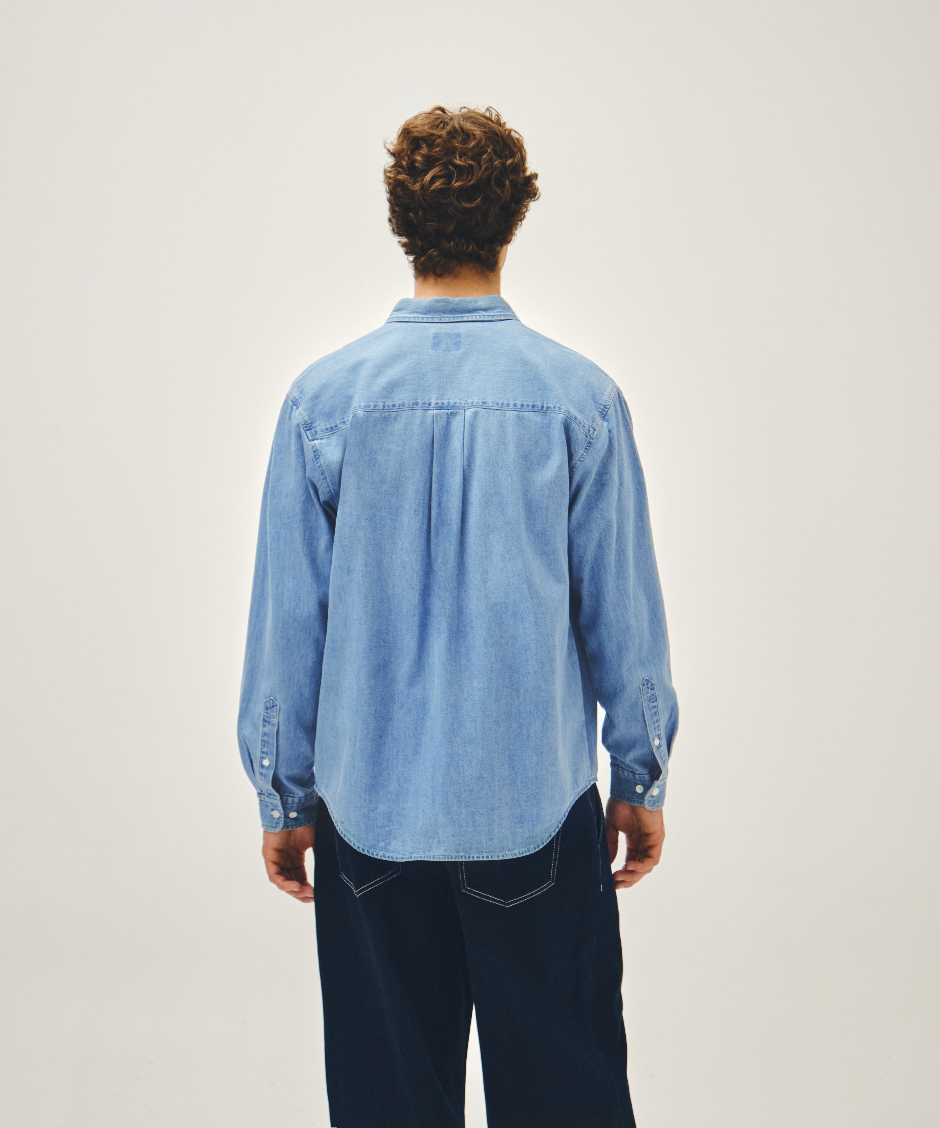 UNI BASIC DENIM SHIRT