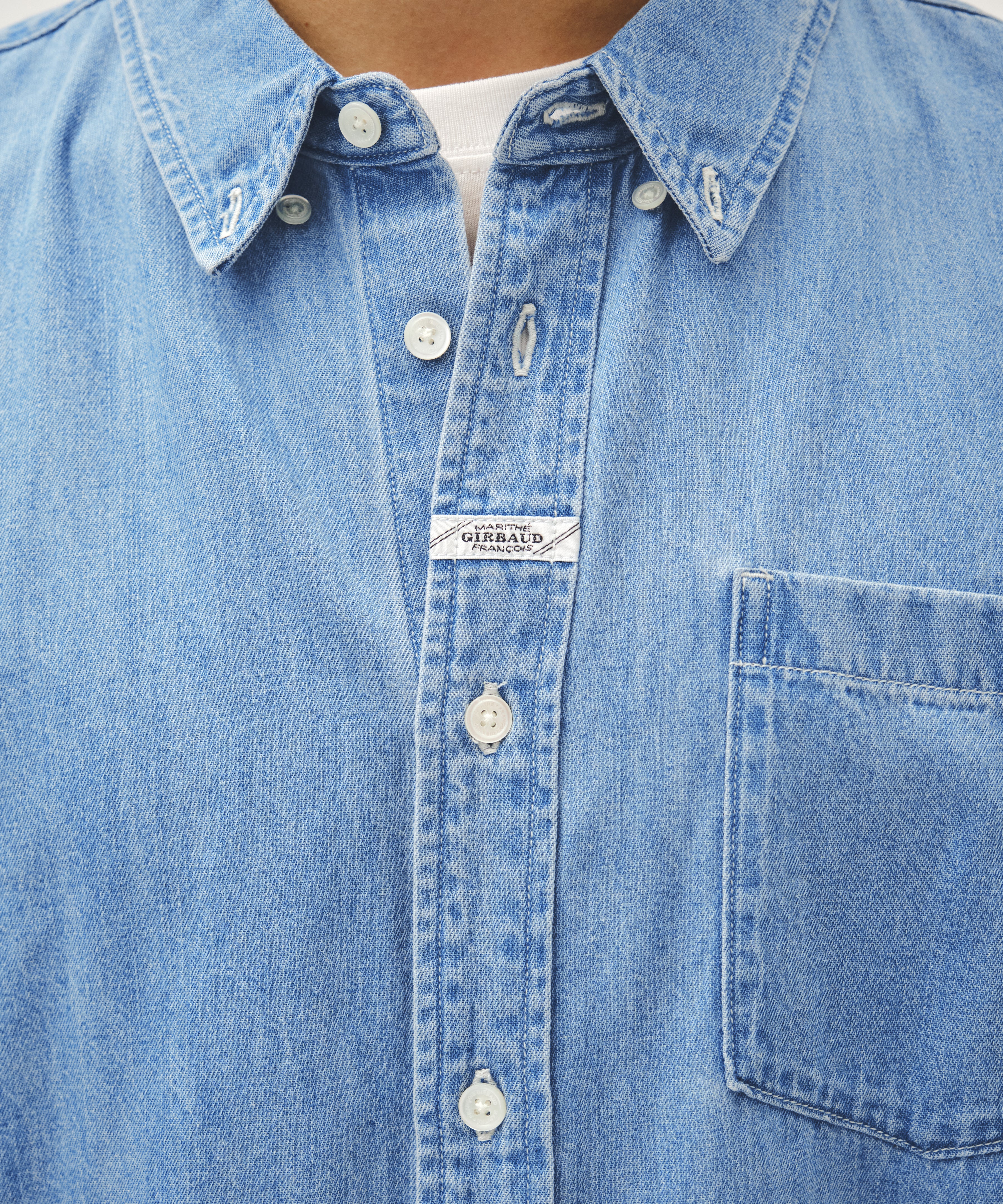 UNI BASIC DENIM SHIRT