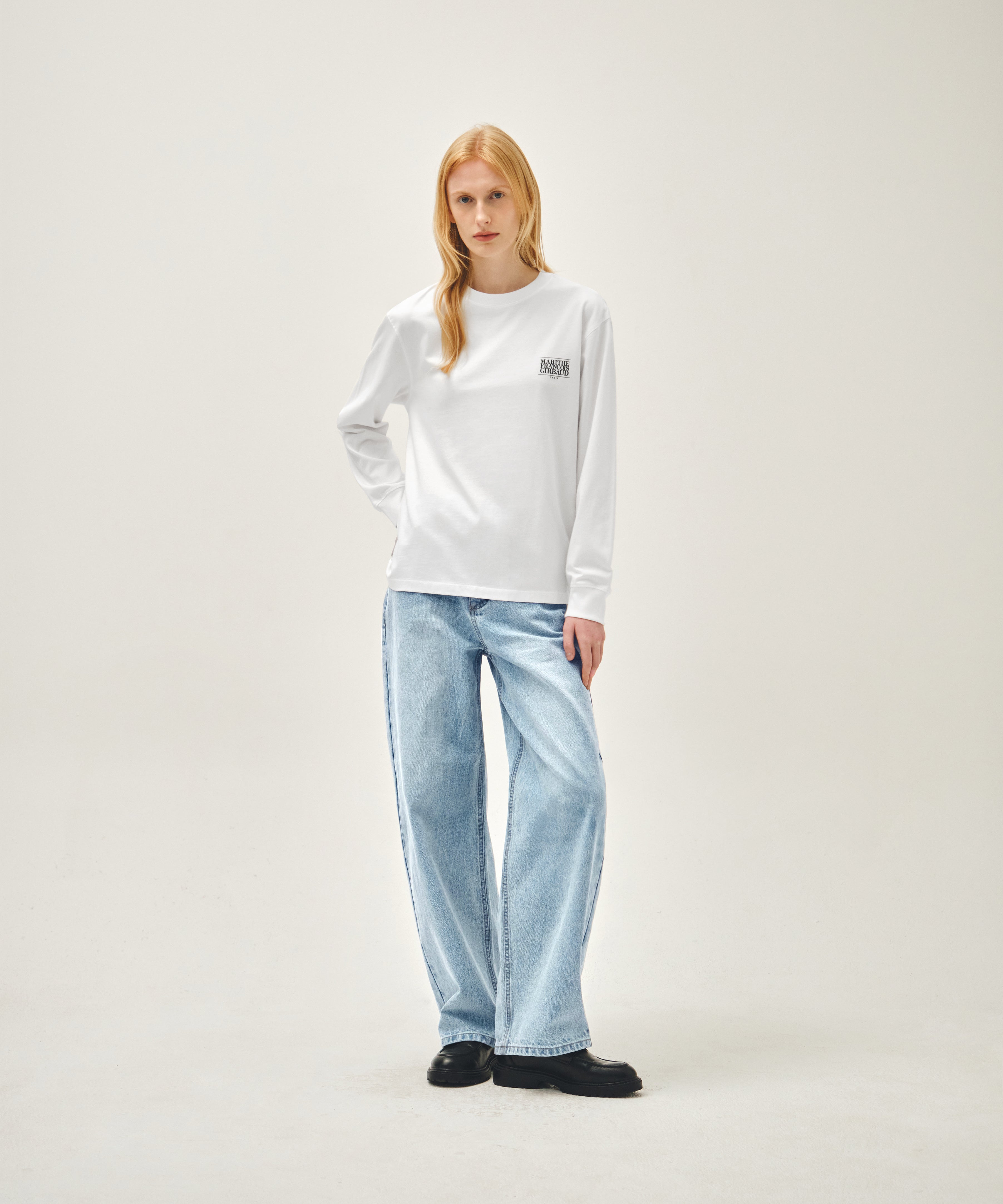 BACK CLASSIC LOGO LONG SLEEVE TEE