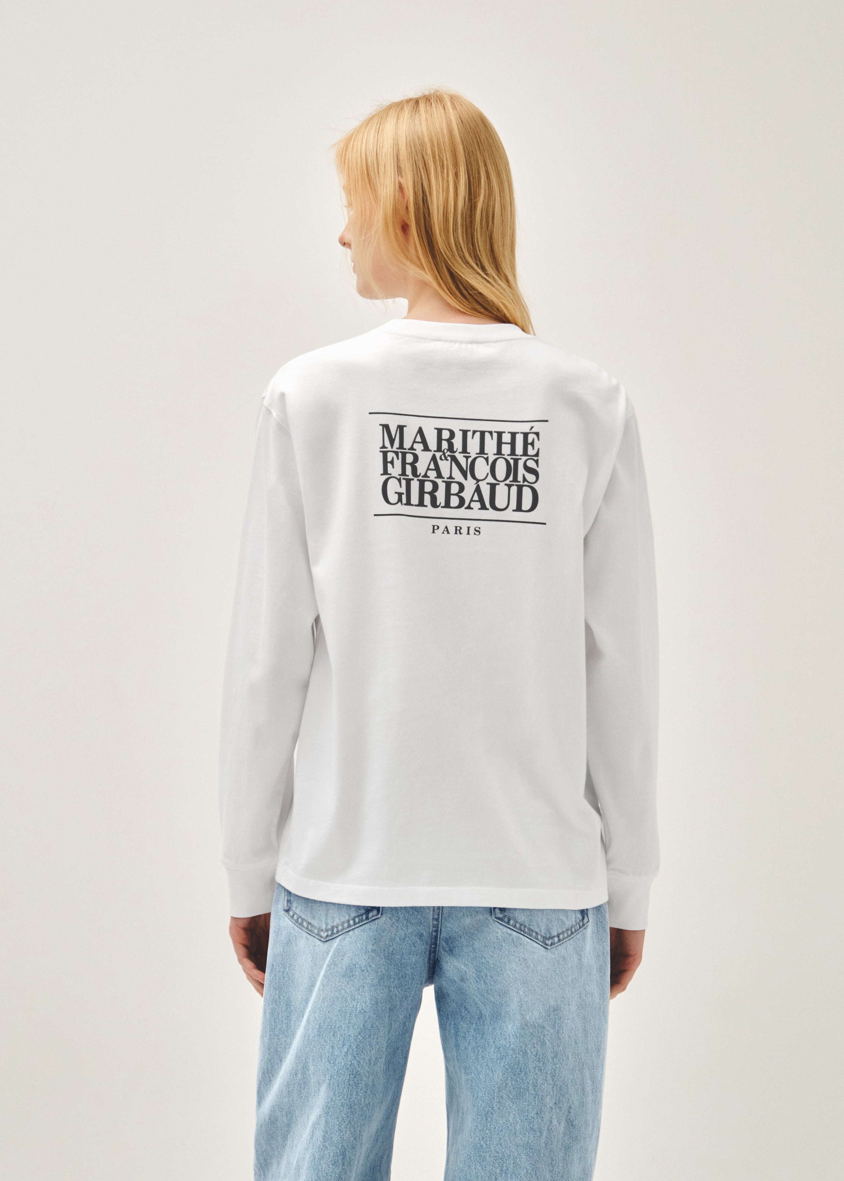 BACK CLASSIC LOGO LONG SLEEVE TEE