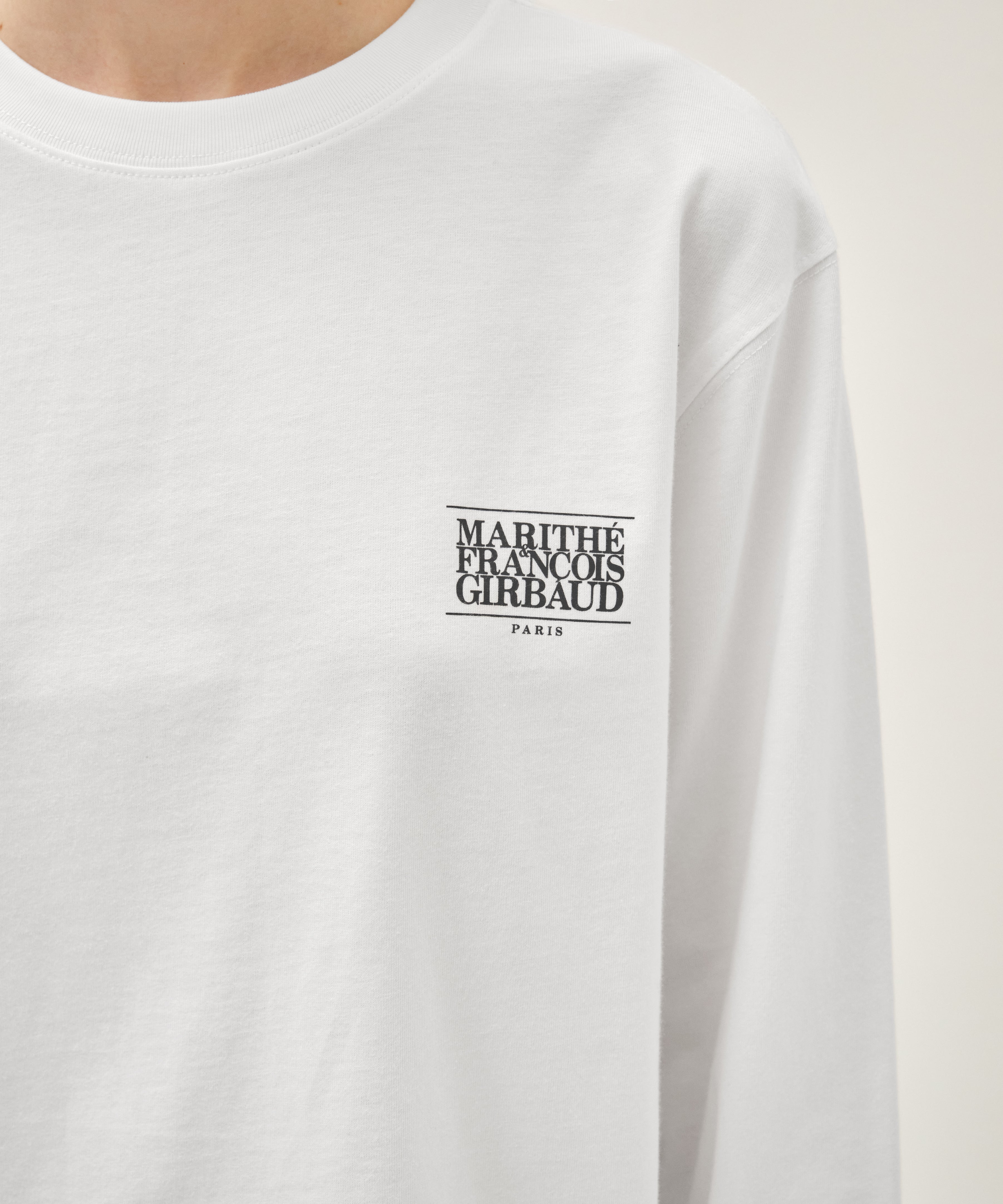 BACK CLASSIC LOGO LONG SLEEVE TEE