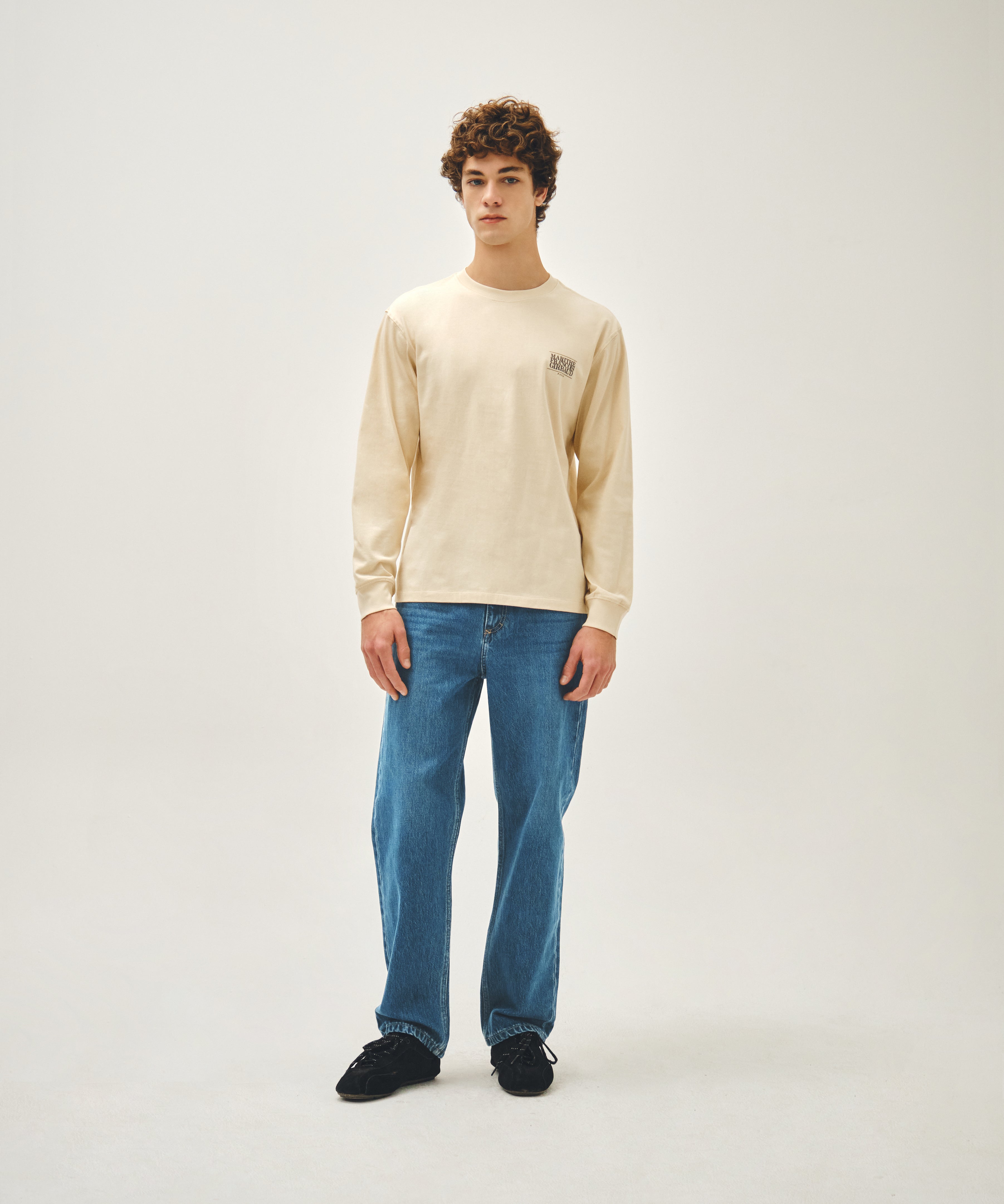 BACK CLASSIC LOGO LONG SLEEVE TEE