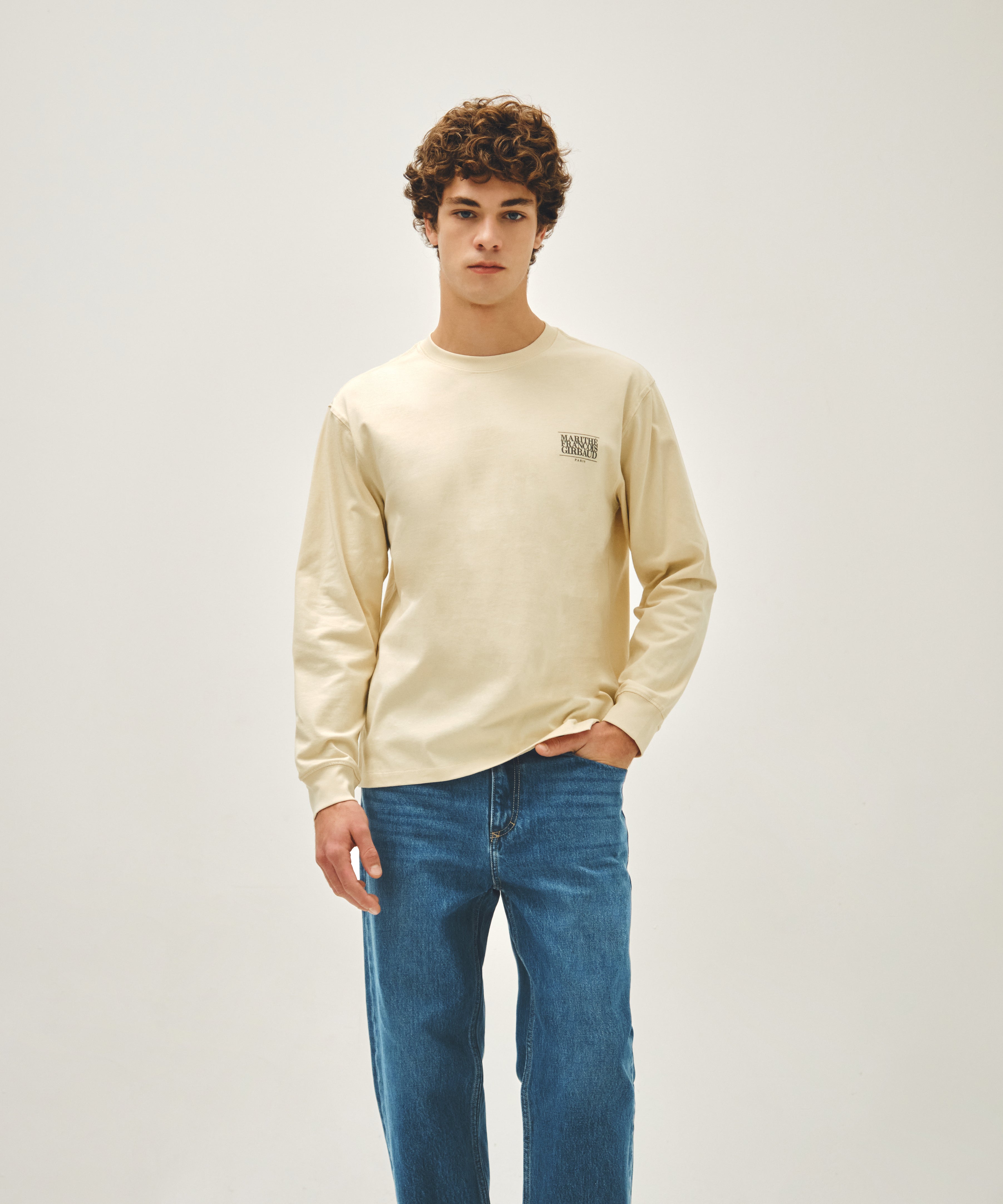 BACK CLASSIC LOGO LONG SLEEVE TEE