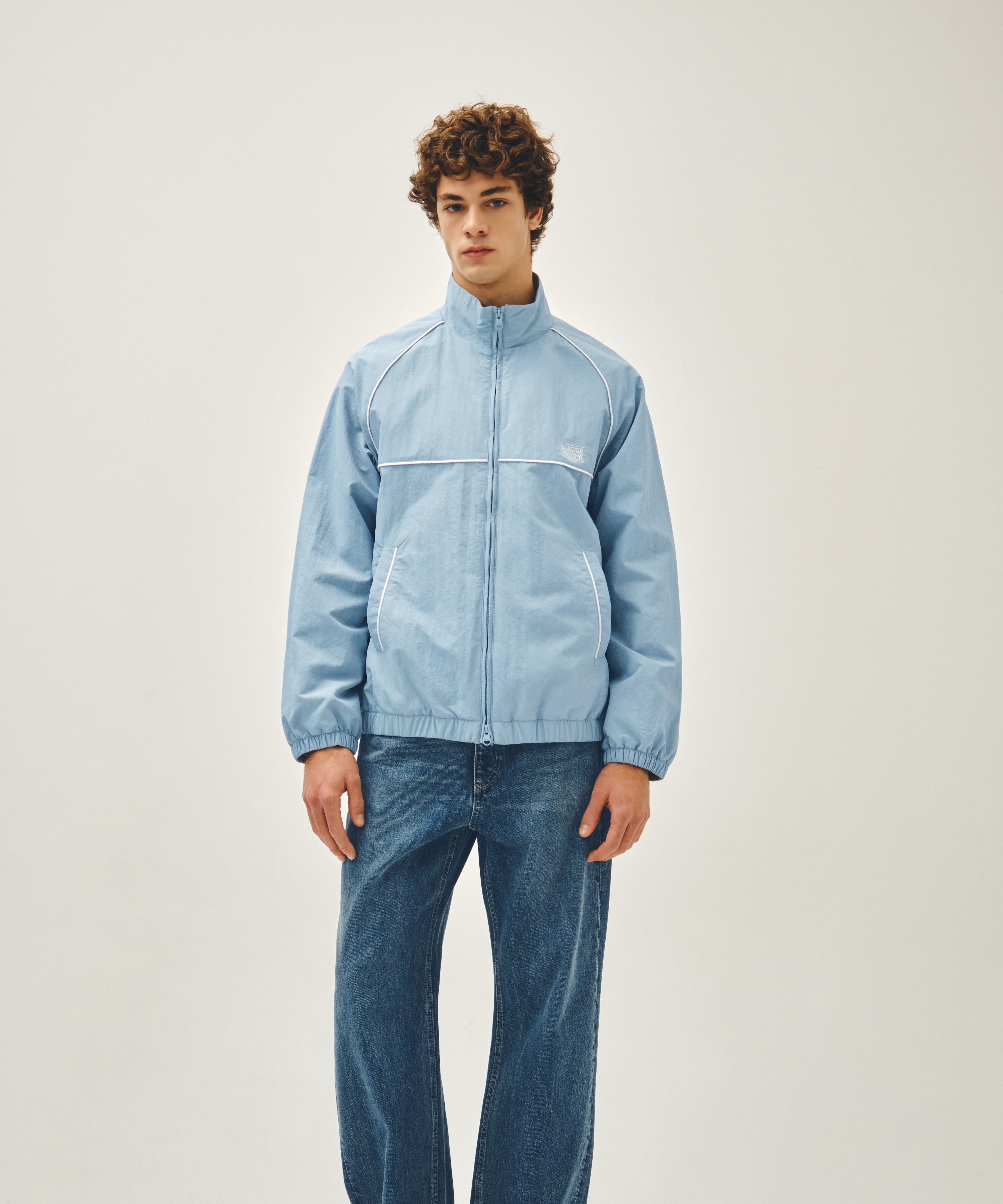 CLASSIC LOGO HIGH NECK WIND JACKET