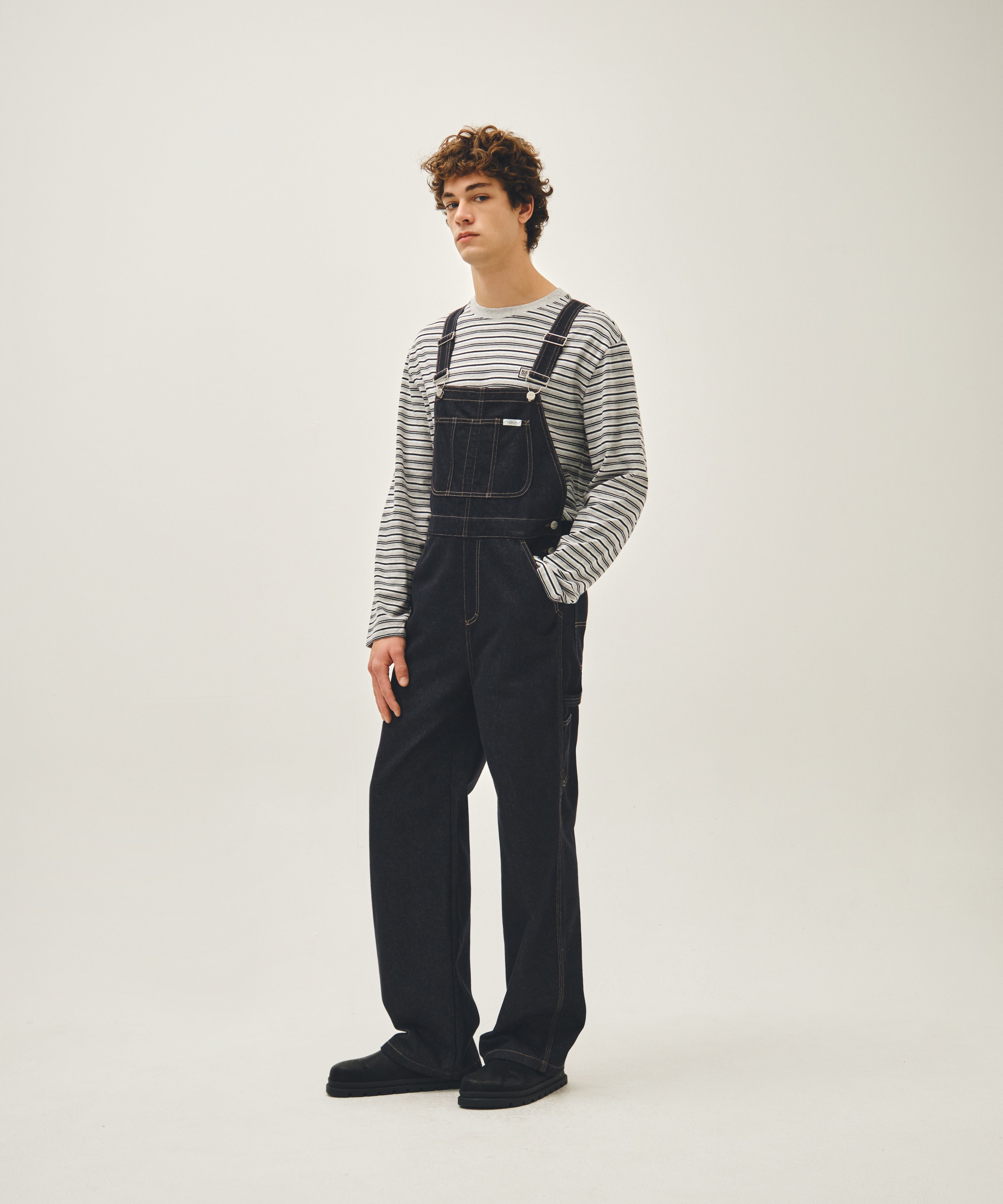 DENIM OVERALL PANTS