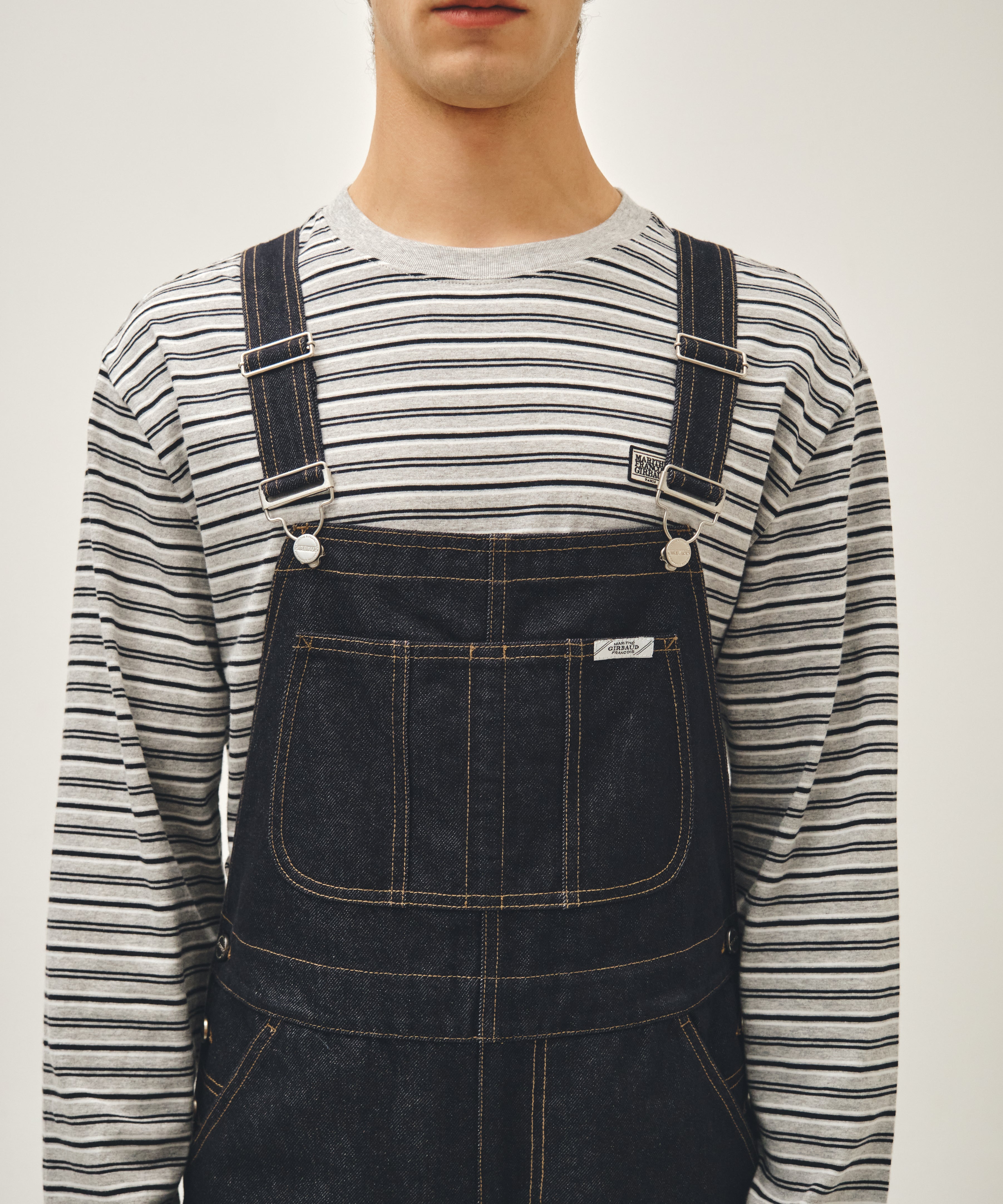 DENIM OVERALL PANTS