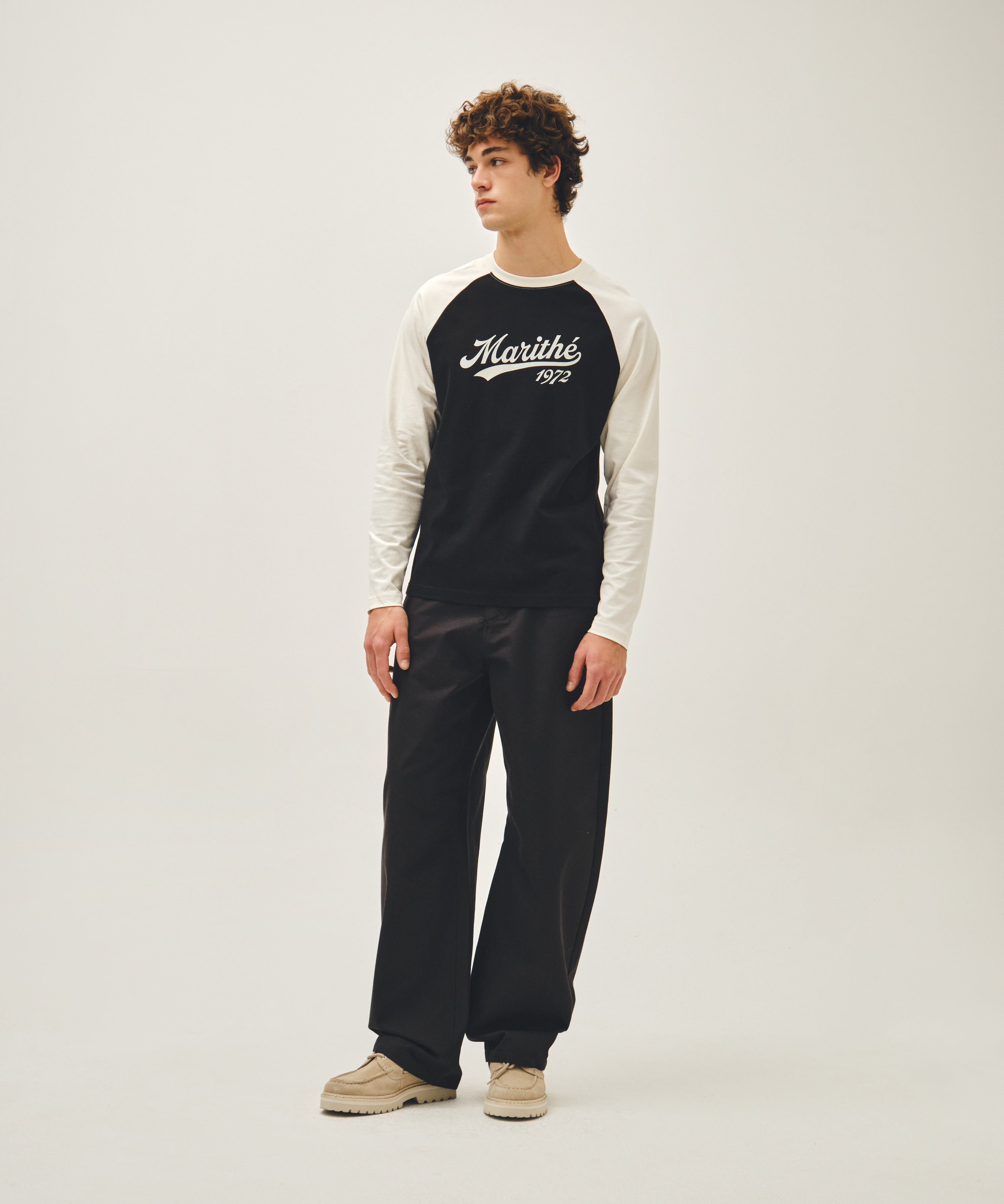 SLEEVE CONTRAST LONG SLEEVE TEE