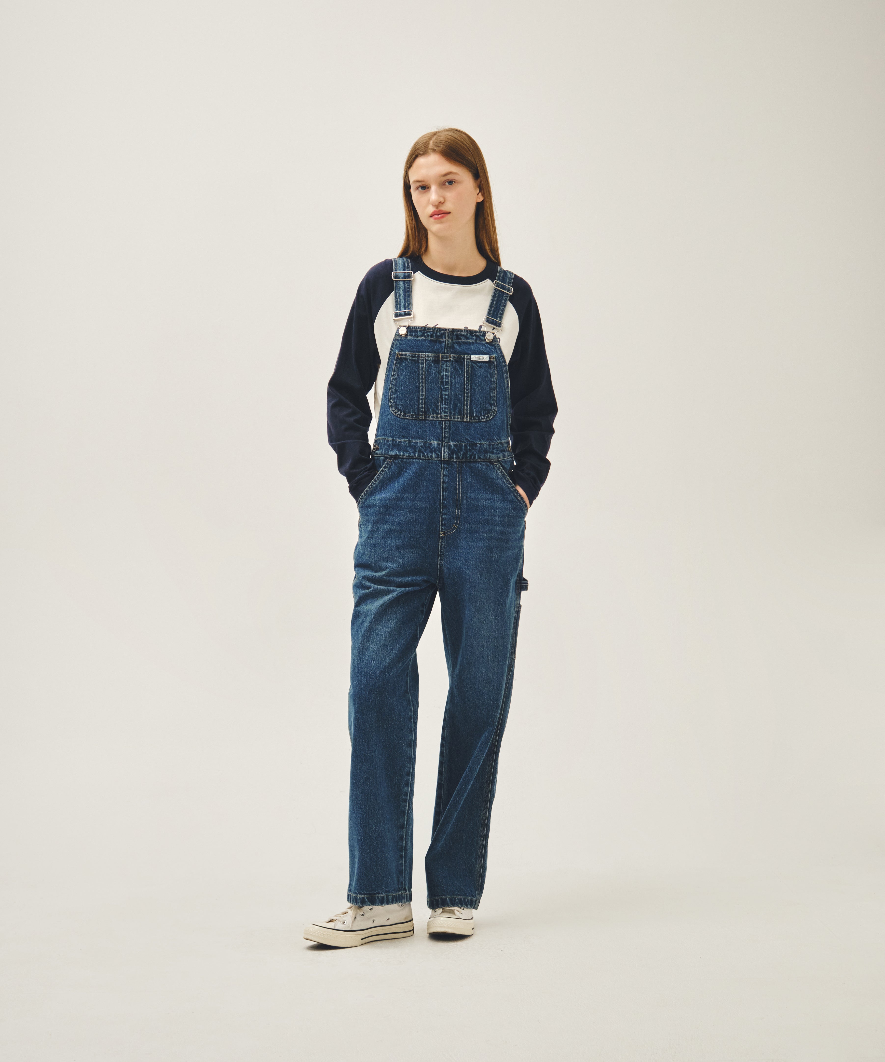 DENIM OVERALL PANTS