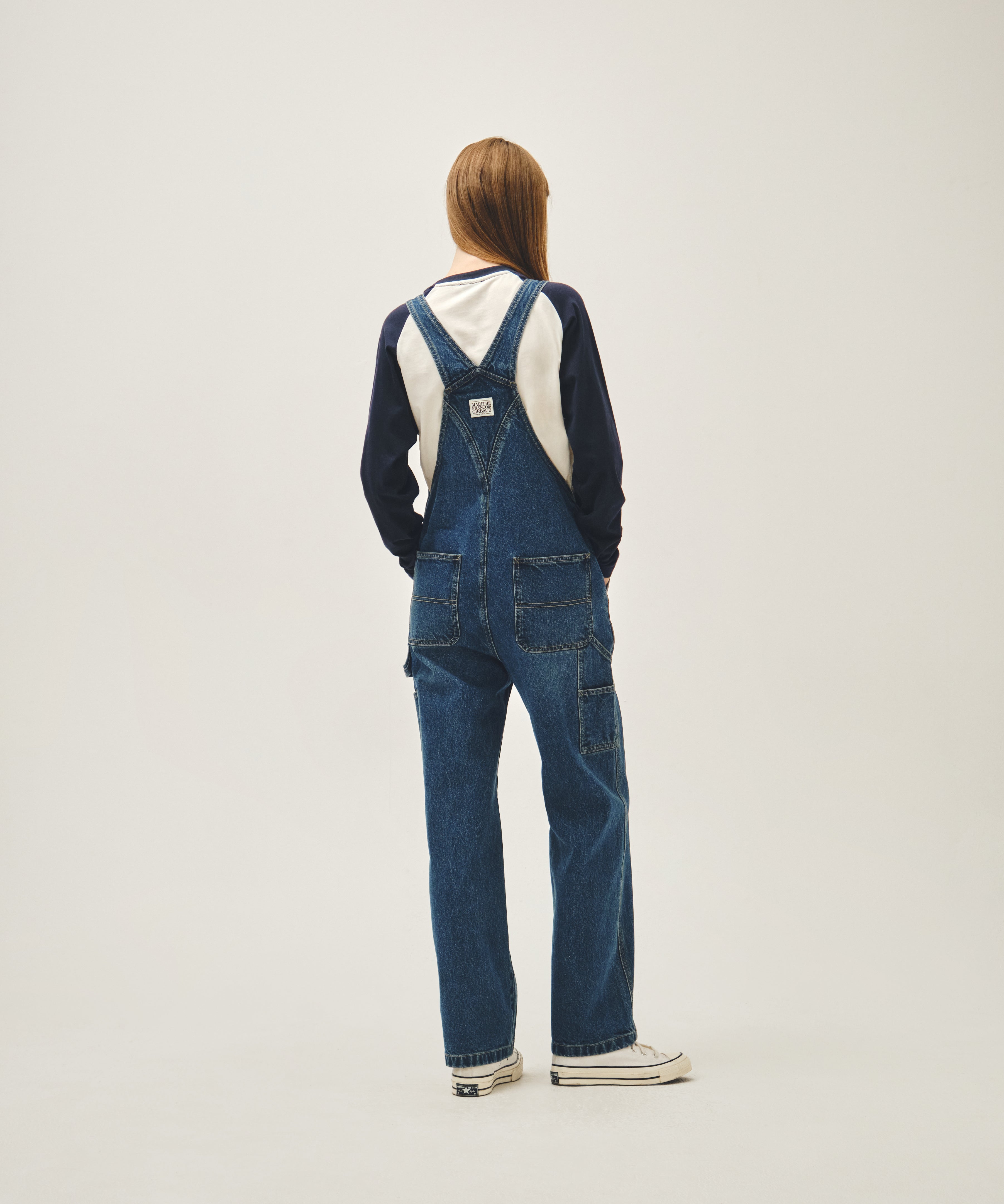 DENIM OVERALL PANTS