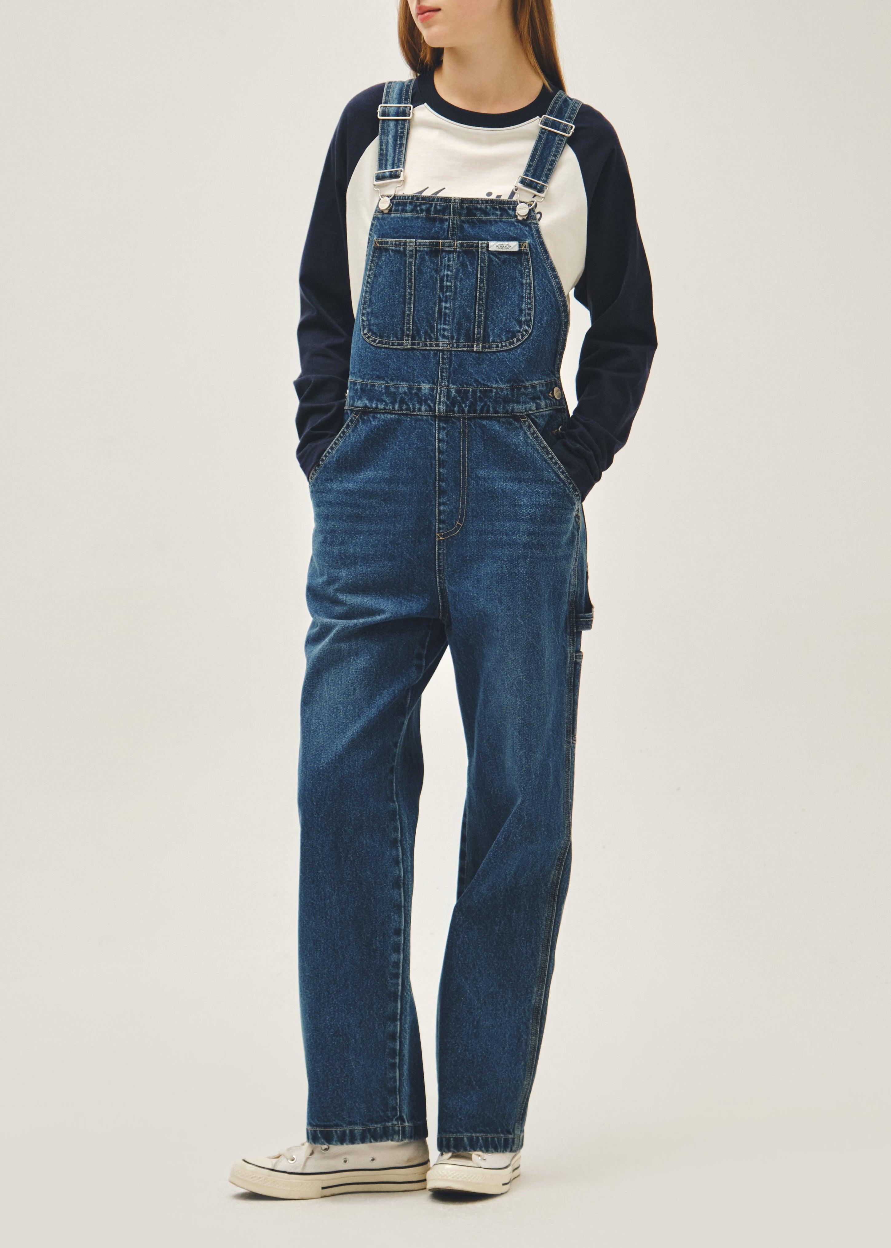 DENIM OVERALL PANTS