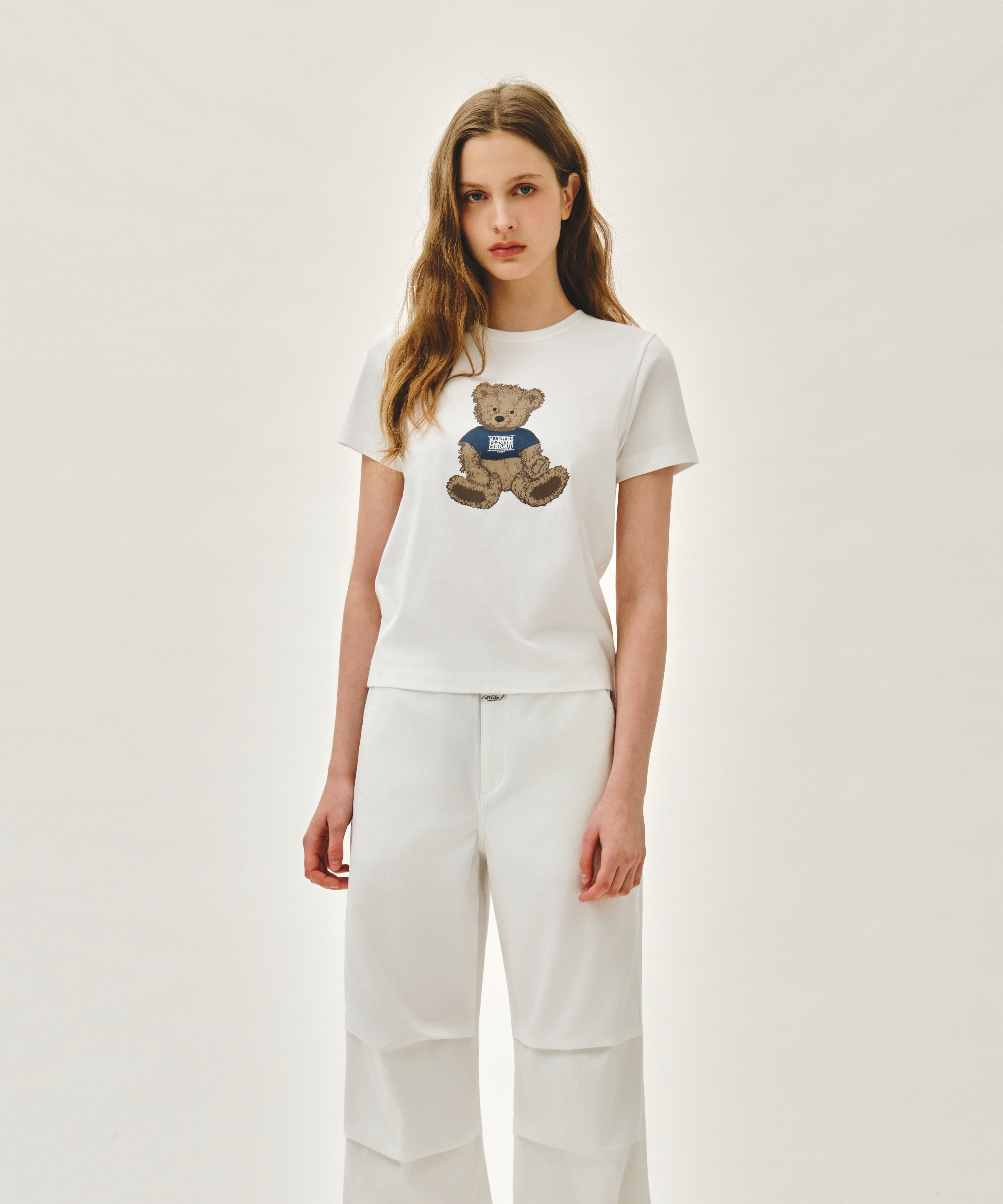 W SUMMER WIDE FIT DENIM PANTS