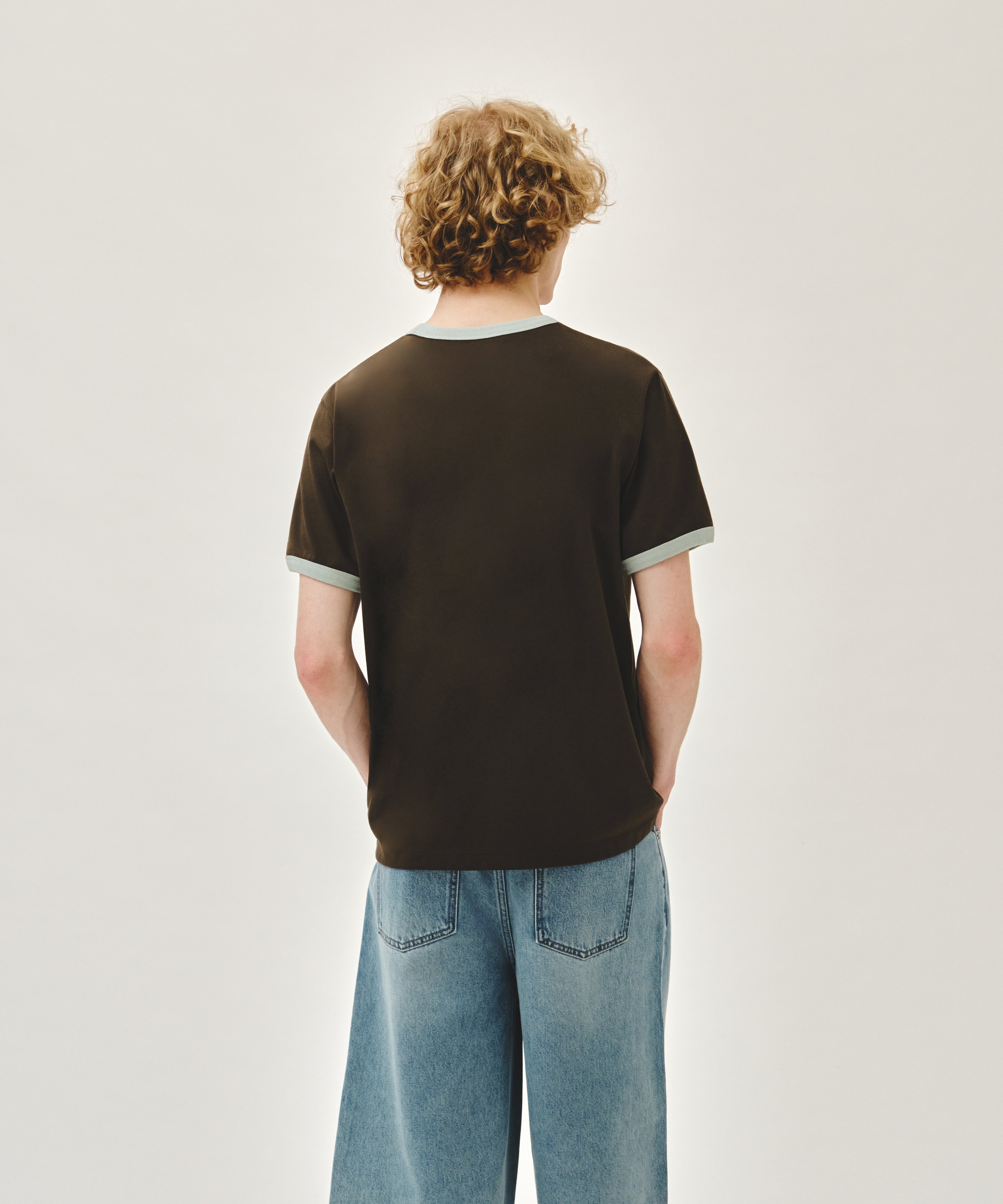 M BERMUDA DENIM PANTS