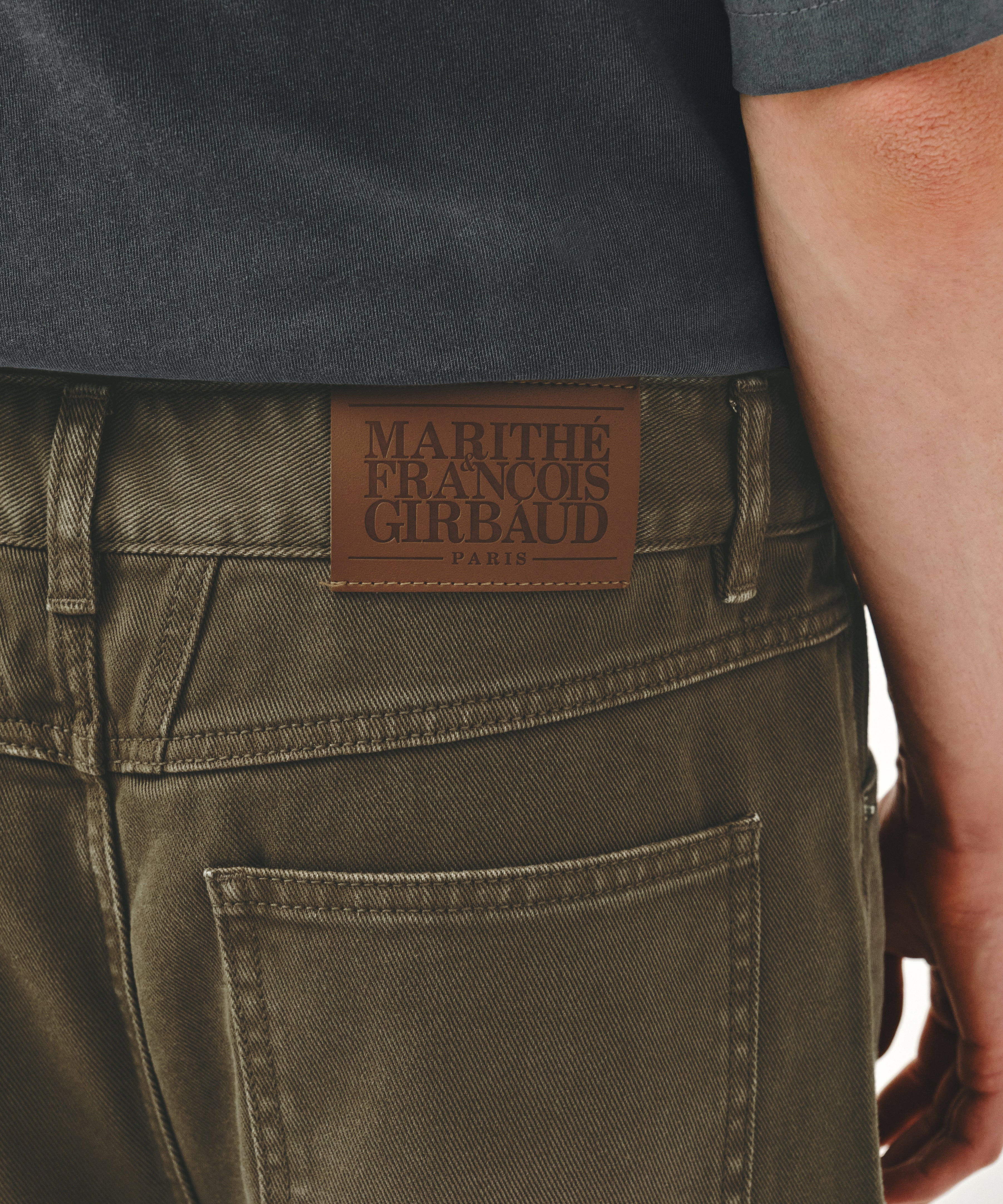 M BERMUDA DENIM PANTS