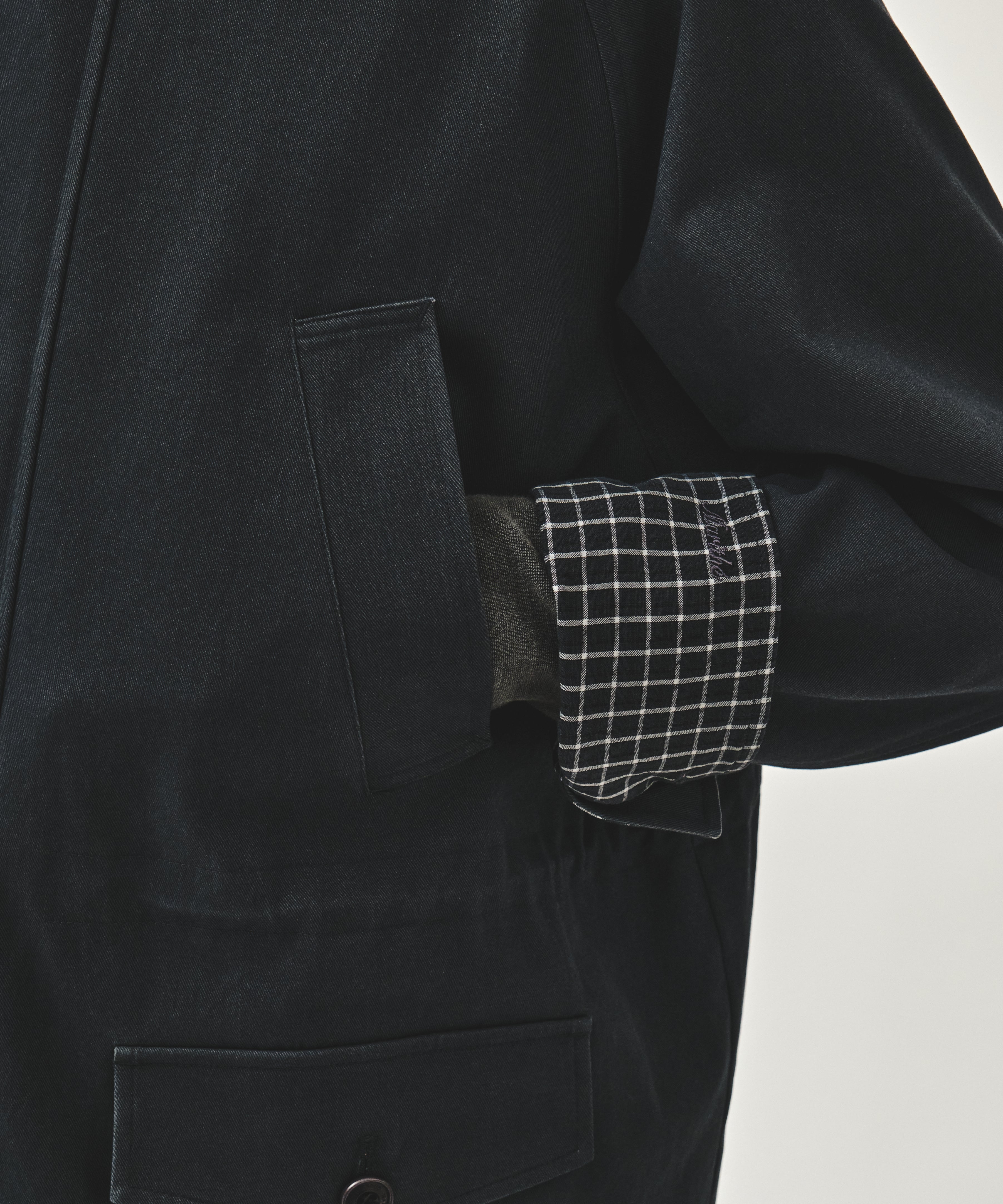 COTTON WASHED HUNTING JACKET