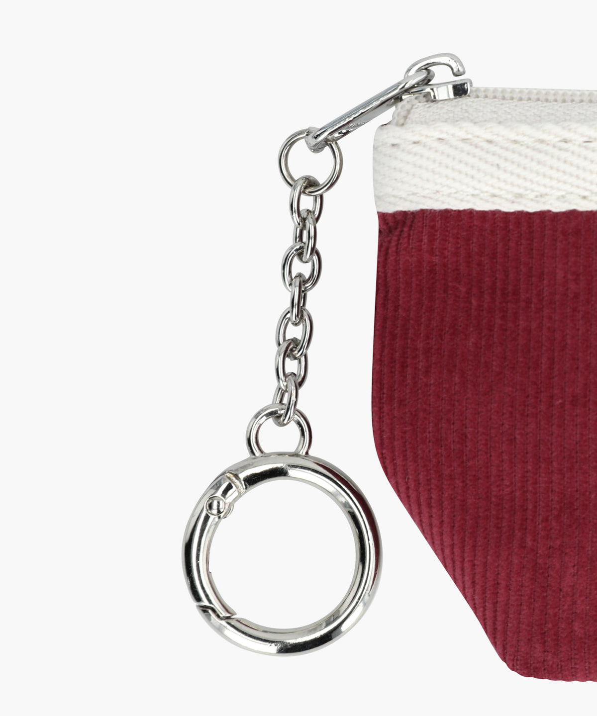 MINI CORDUROY POUCH KEYRING