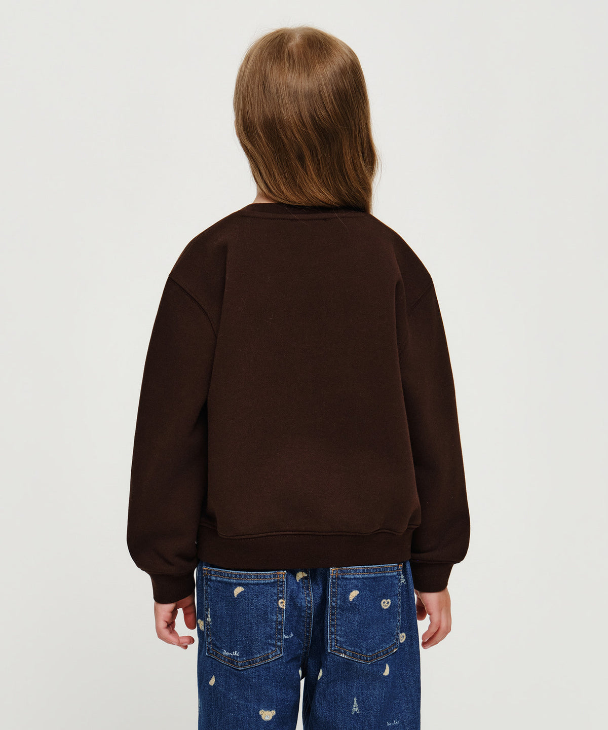 KIDS NORDIC BEAR SWEATSHIRT(BRUSHED)
