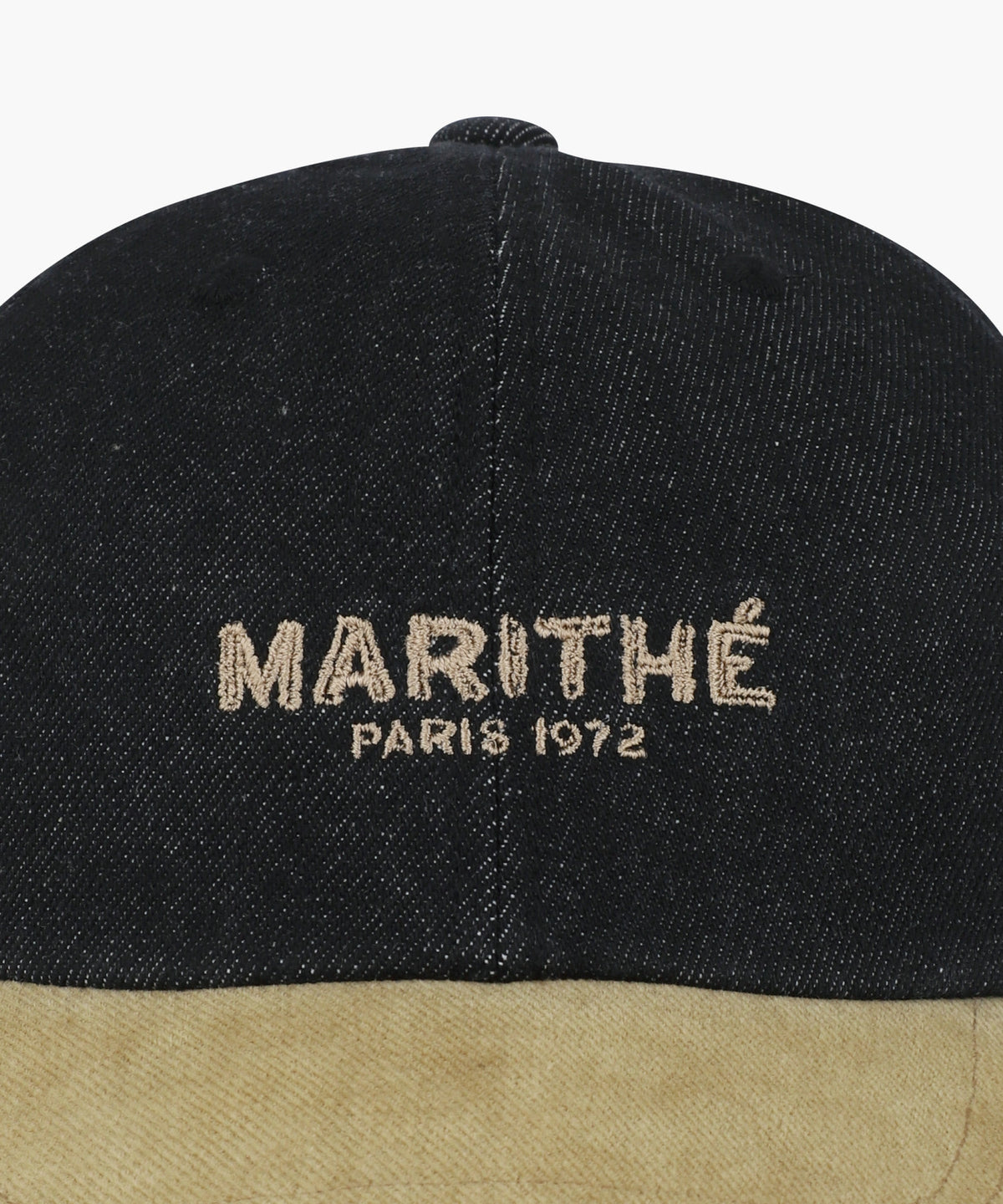 KIDS DENIM COLORBLOCK BALL CAP