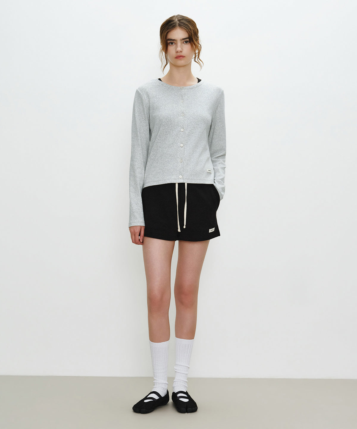 W BASIC COTTON CARDIGAN