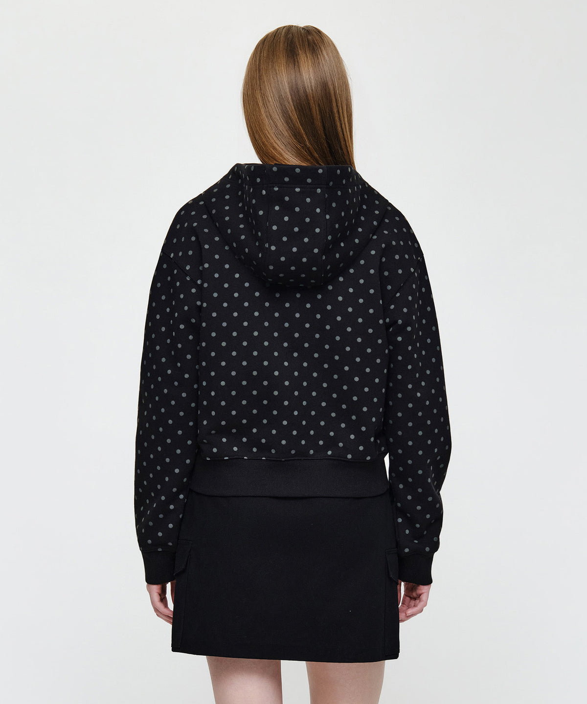 W SMALL CLASSIC LOGO HOODIE ZIPUP
