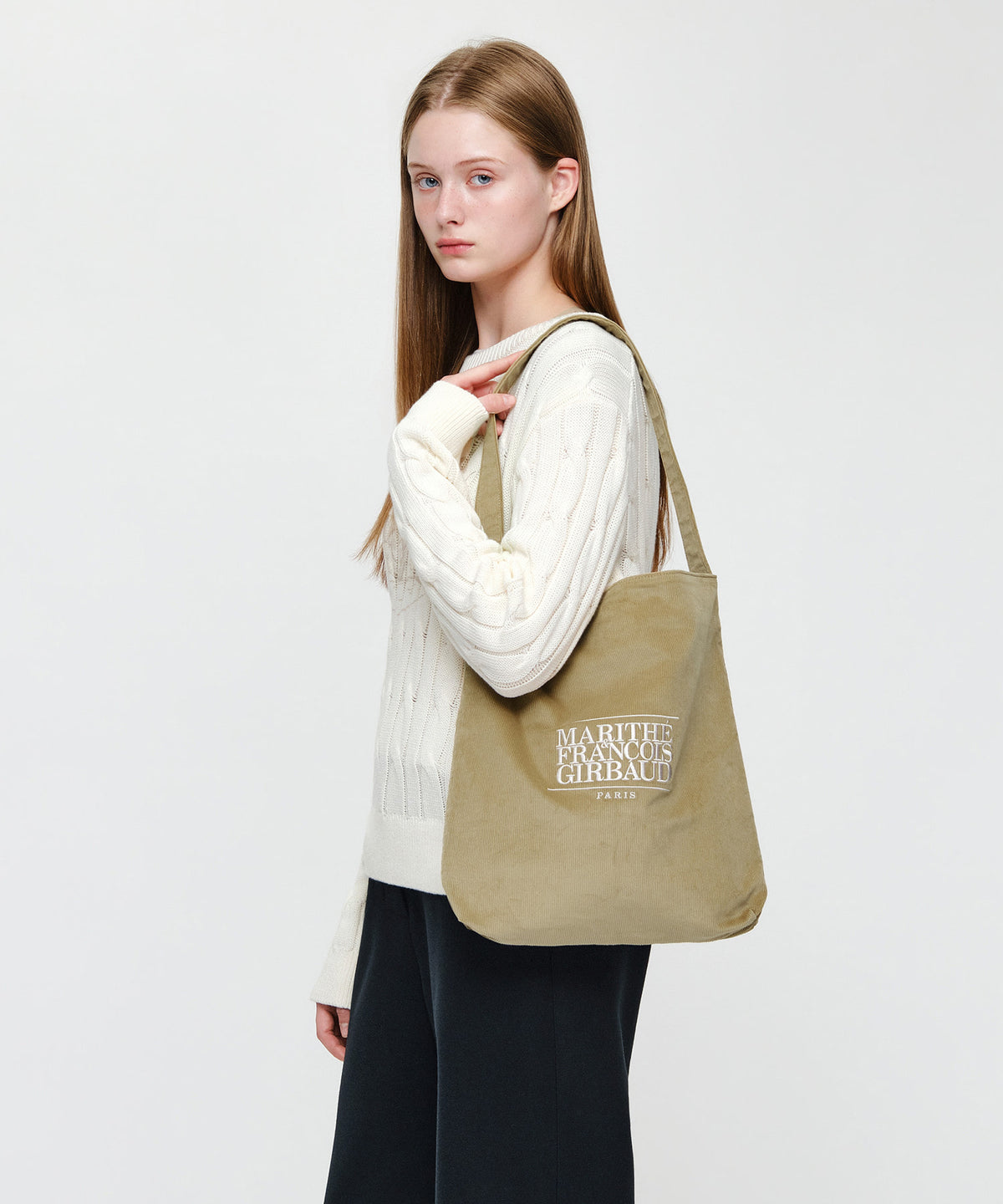 CLASSIC LOGO CORDUROY BAG