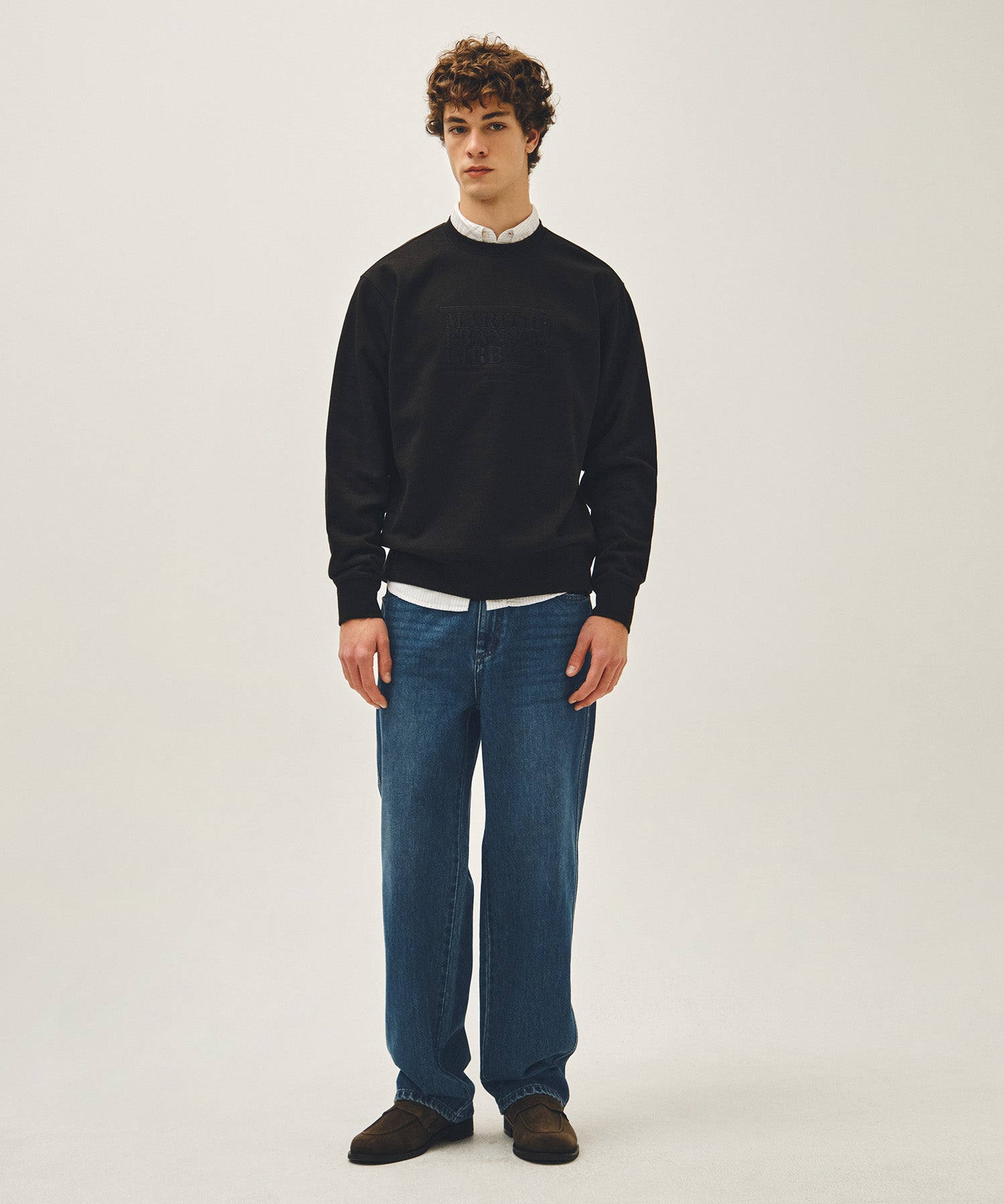 CLASSIC LOGO EMBROIDERY SWEATSHIRT