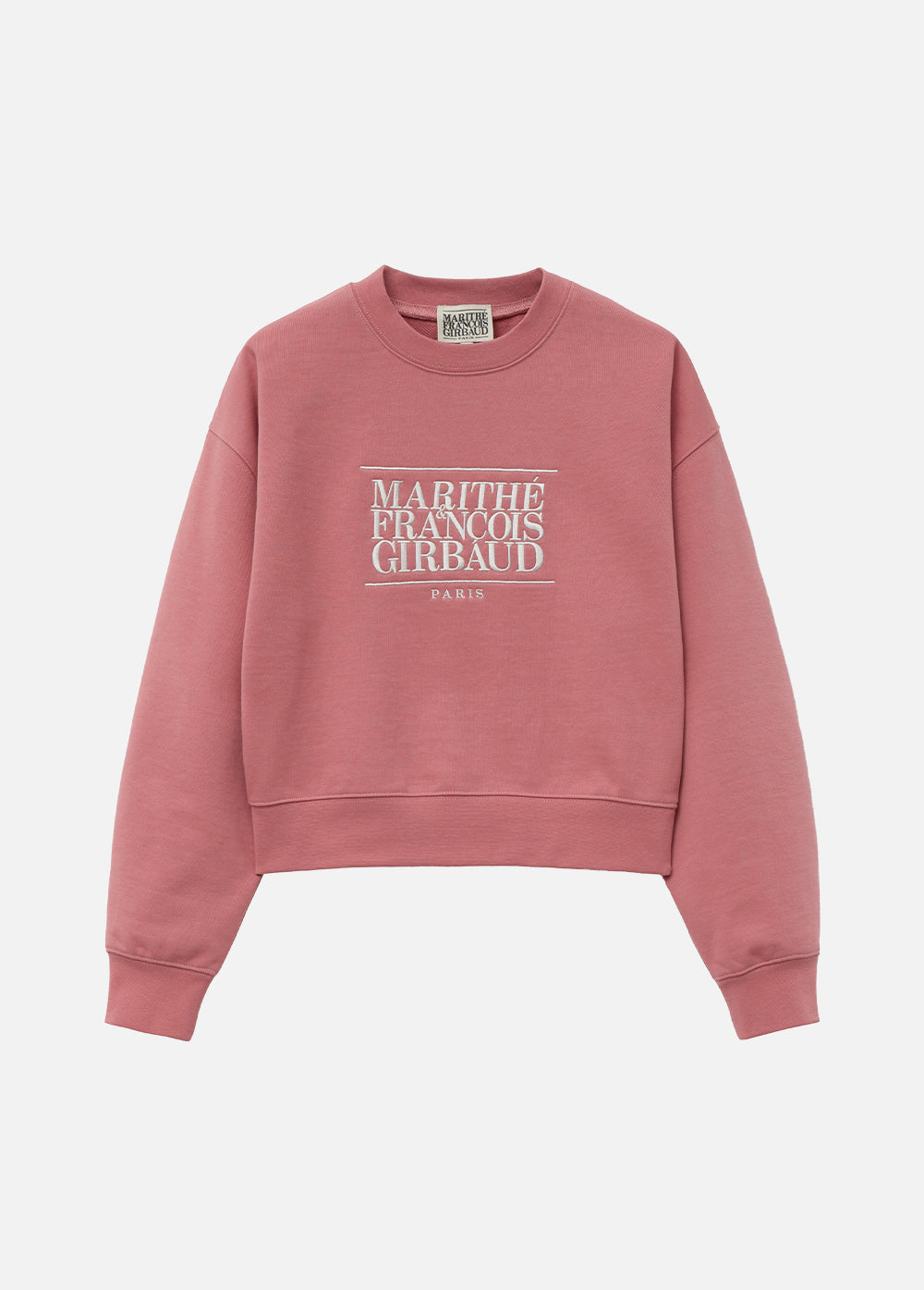 W CLASSIC LOGO CROP SWEATSHIRT