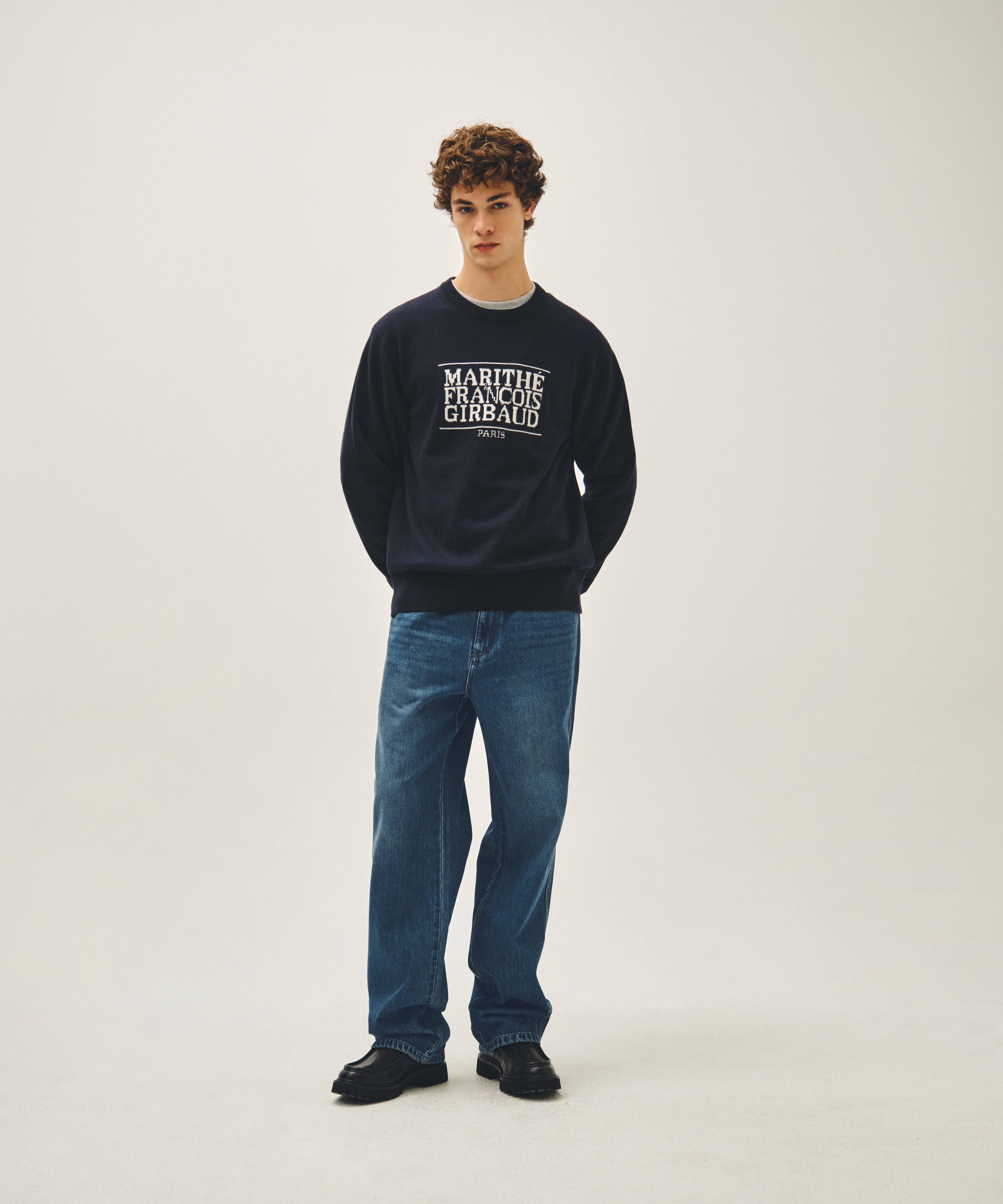 CLASSIC LOGO KNIT PULLOVER