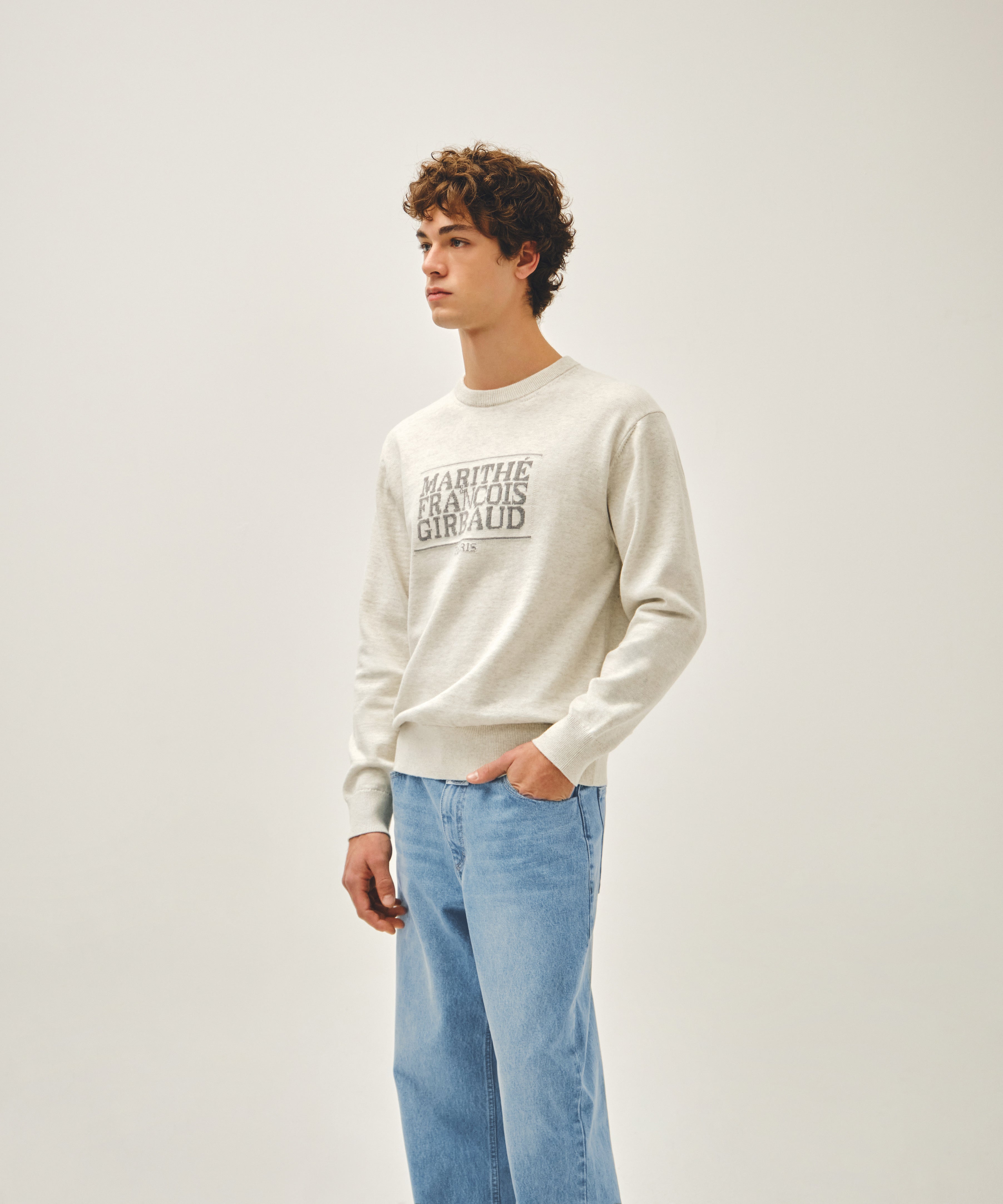 CLASSIC LOGO KNIT PULLOVER