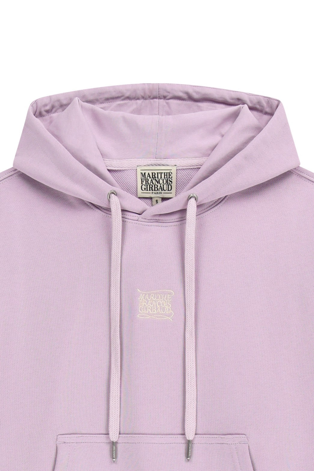W SMALL CLASSIC LOGO CROP HOODIE