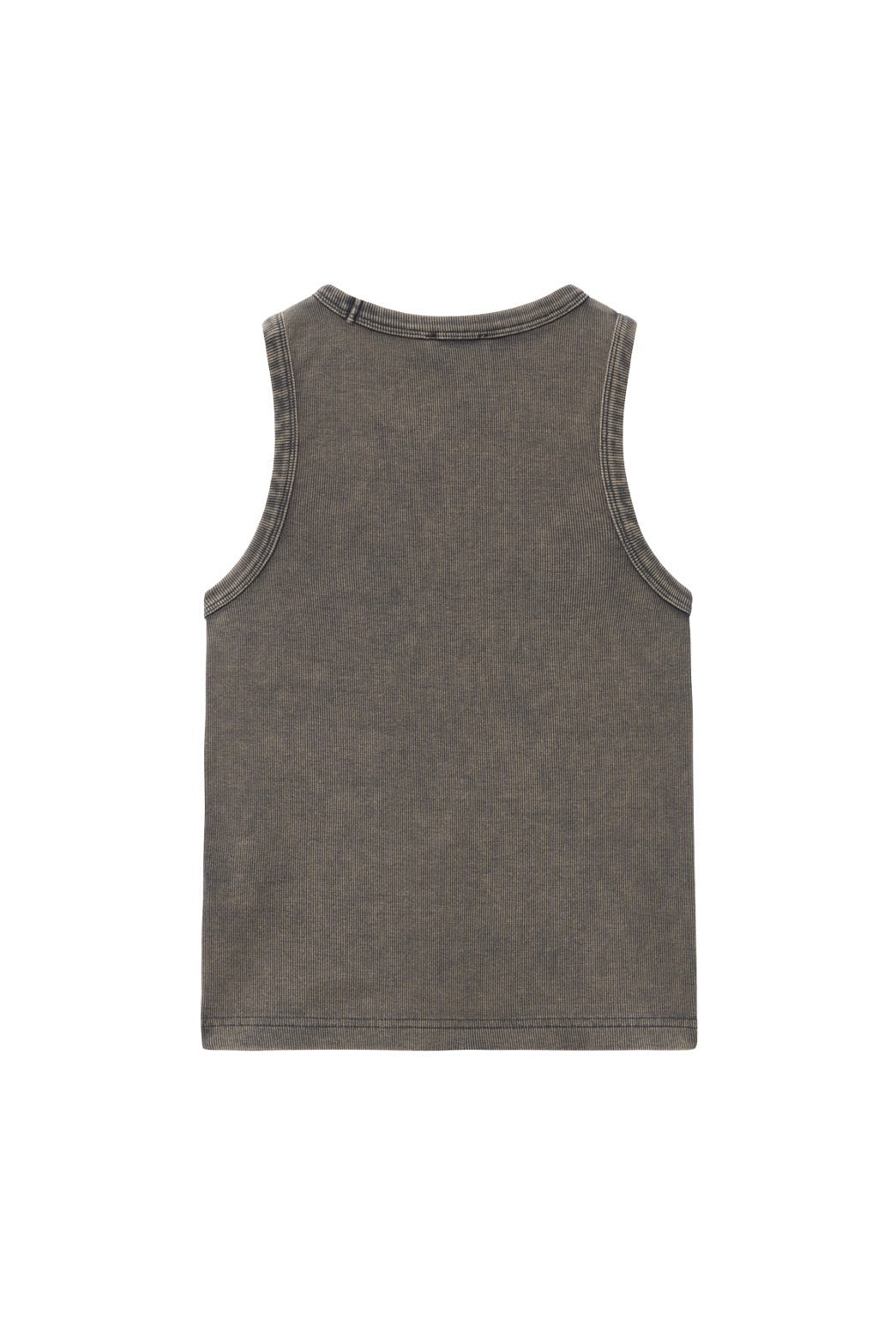 W VINTAGE DYEING CROP SLEEVELESS