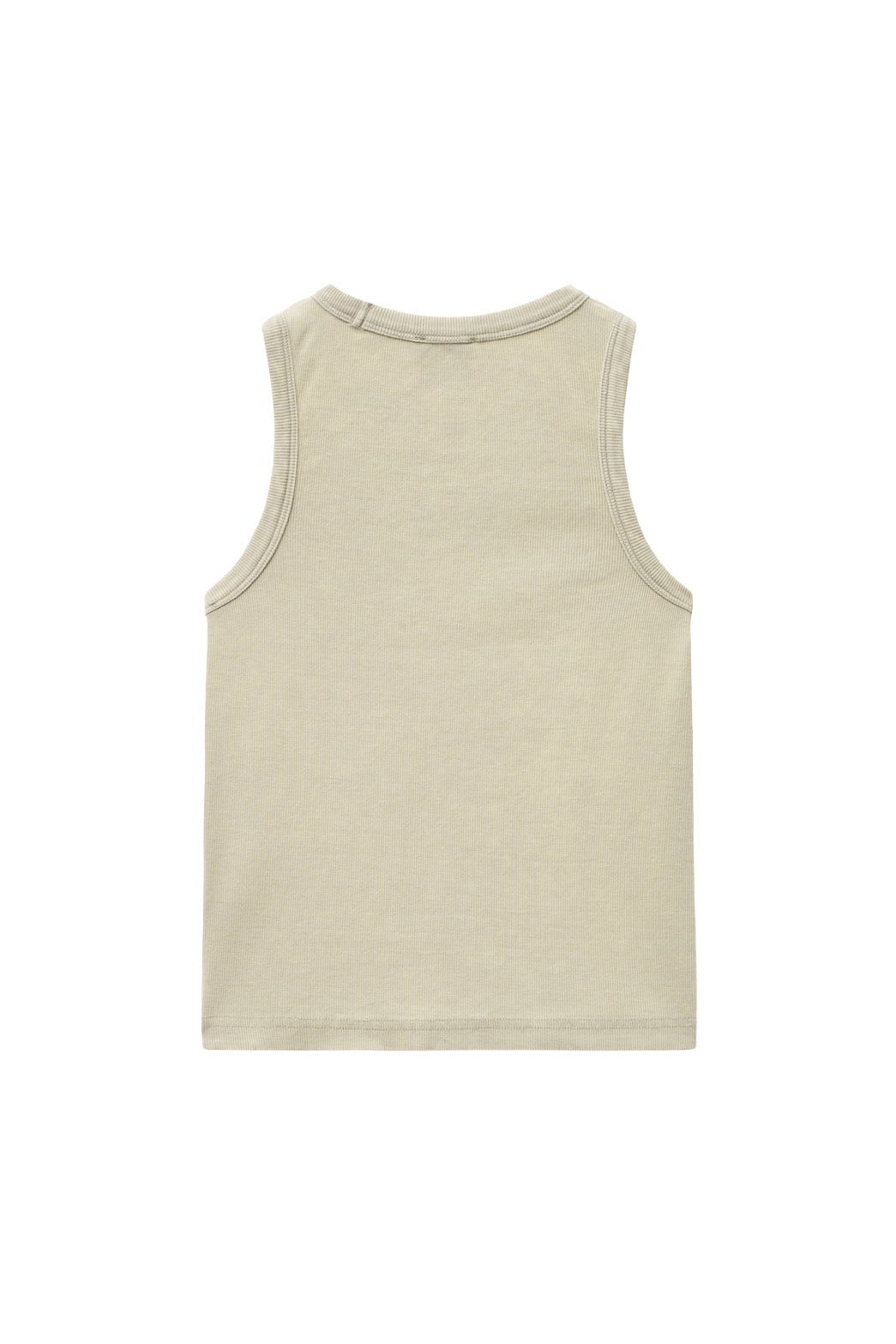W VINTAGE DYEING CROP SLEEVELESS