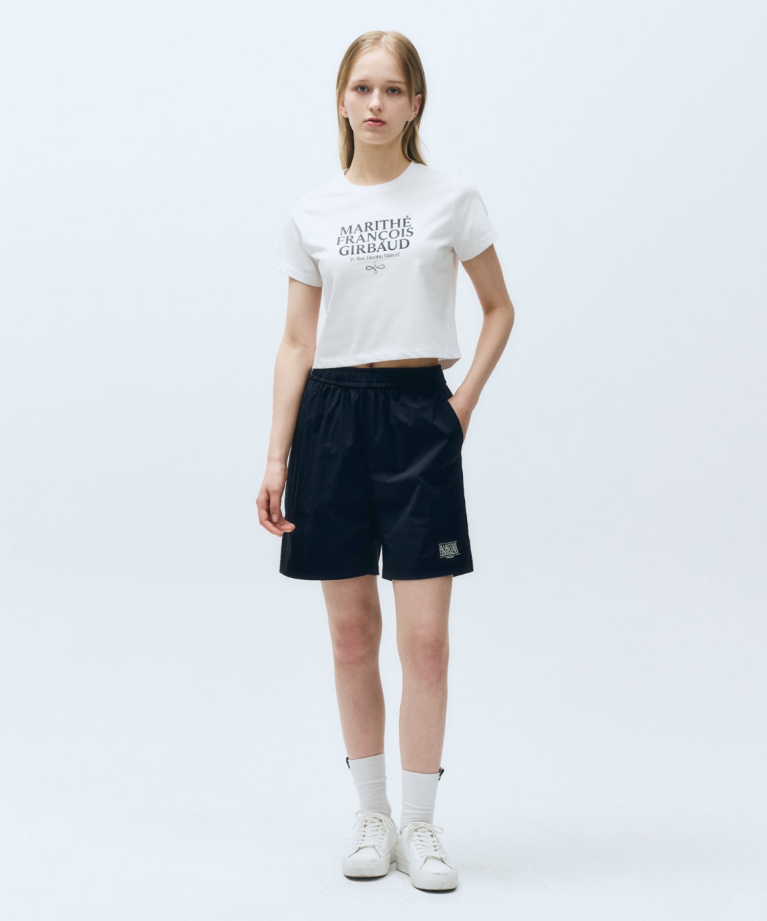 MOUVEMENT W AEROCOOL CROP TEE