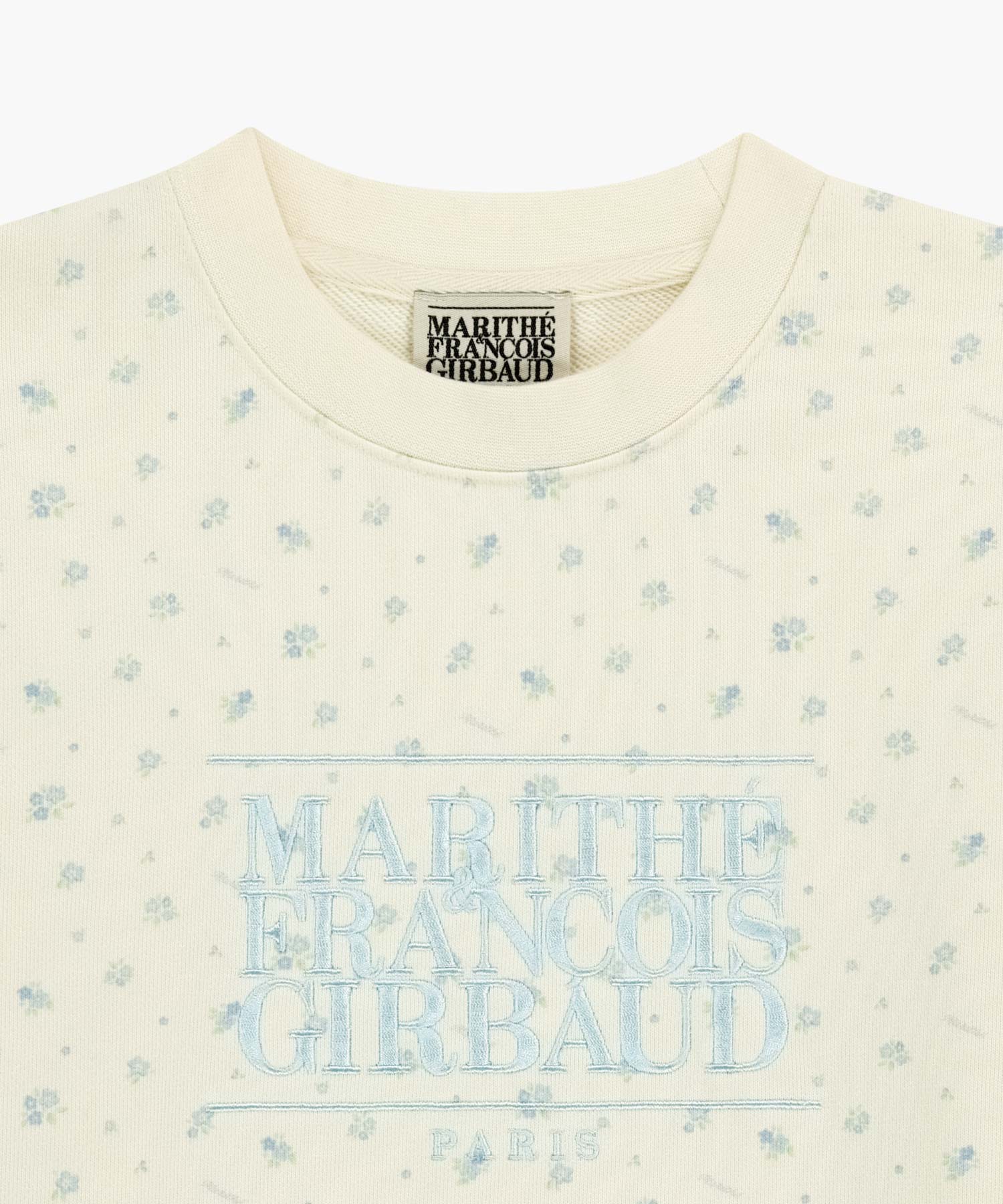 W CLASSIC LOGO CROP SWEATSHIRT