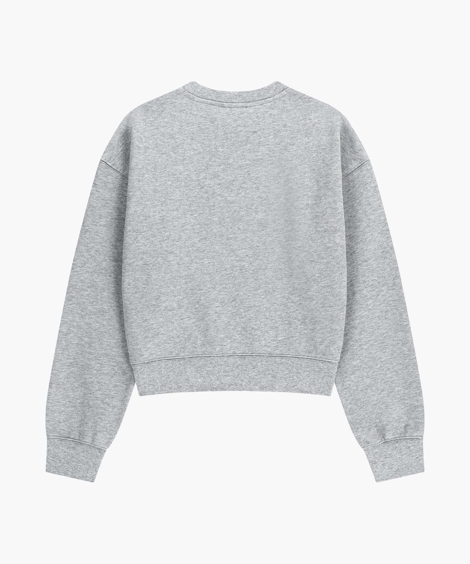 W CLASSIC LOGO CROP SWEATSHIRT