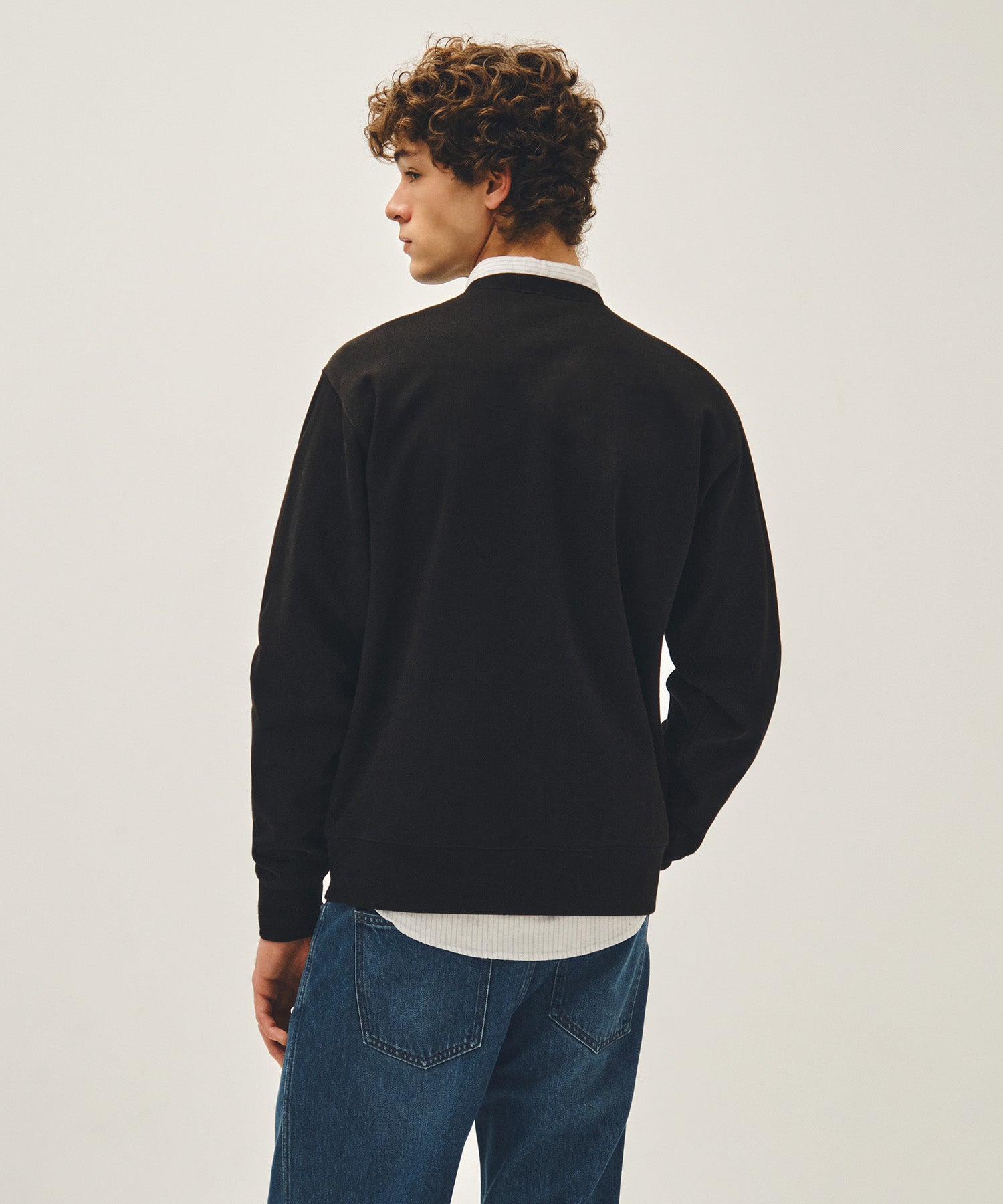 CLASSIC LOGO EMBROIDERY SWEATSHIRT